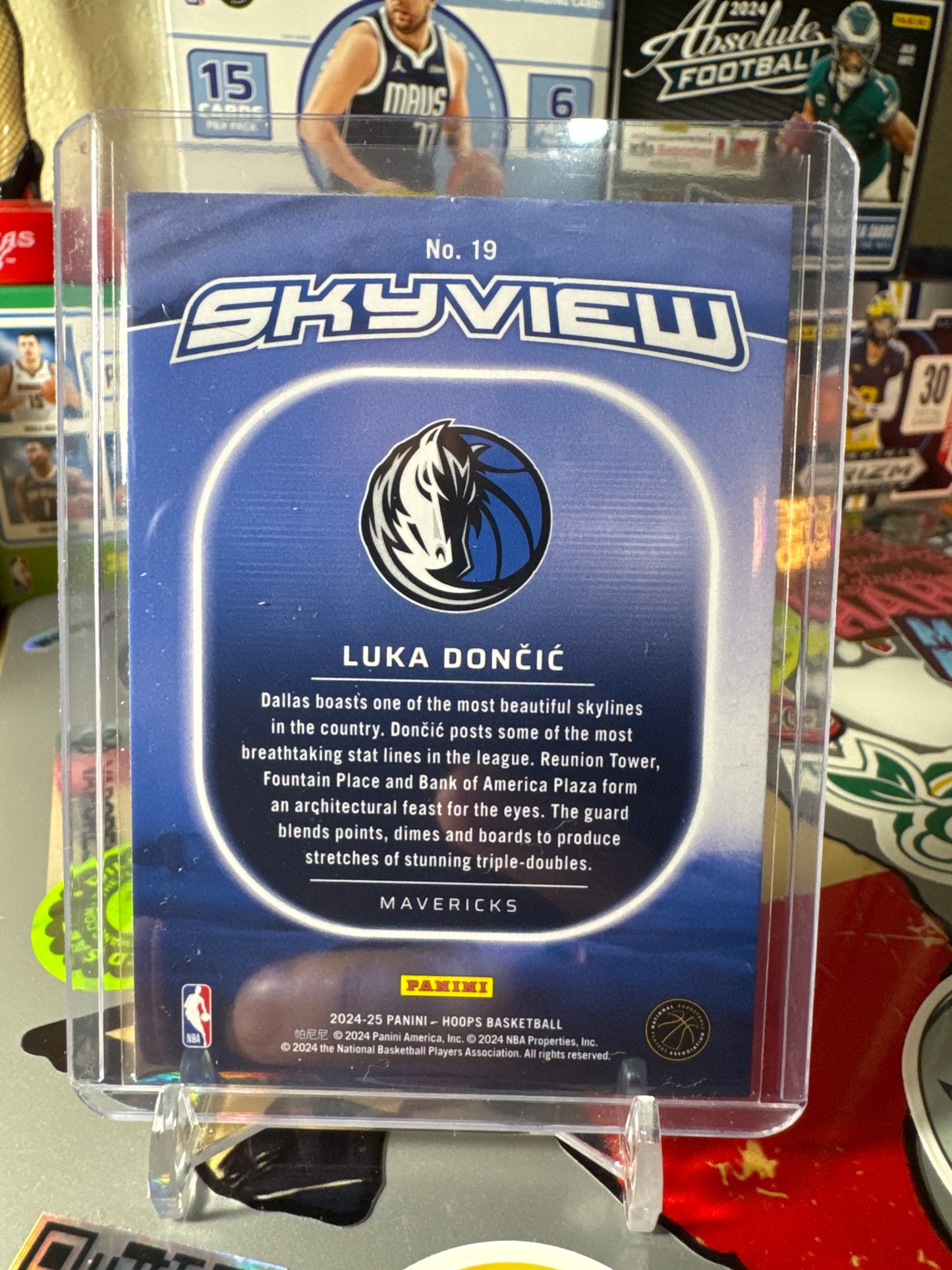 2024 Panini Hoops- Skyview #19 Luka Doncic