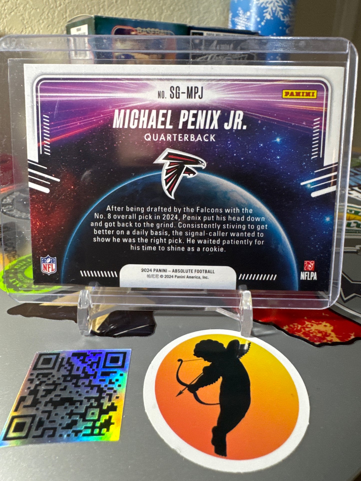 2024 Panini Absolute Star Gazing #8 Michael Penix Jr. RC