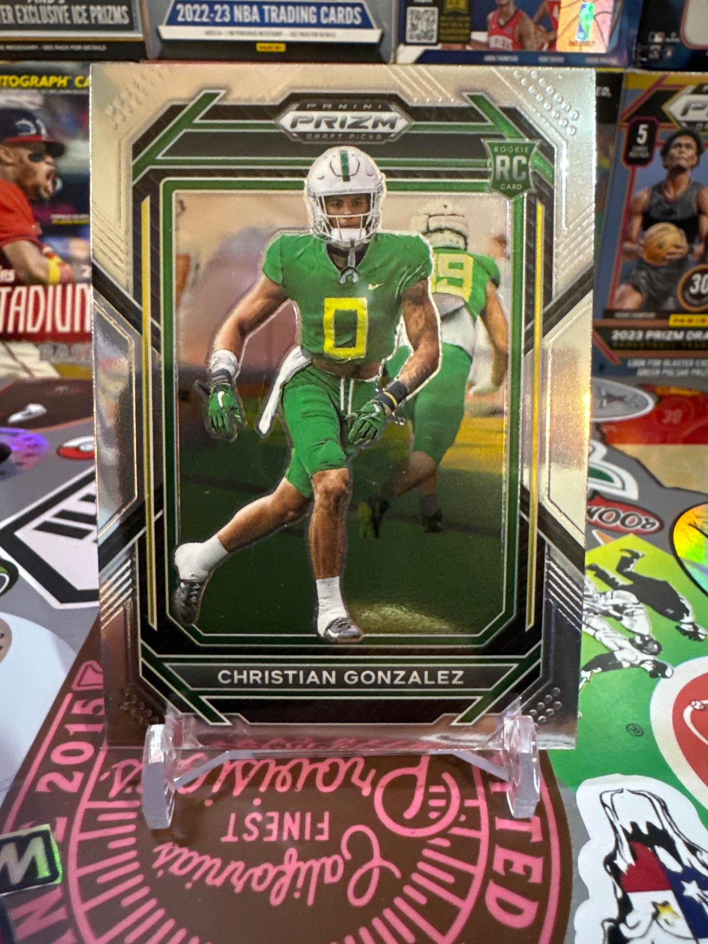 2023 Panini Prizm draft picks #174 Christian Gonzalez RC