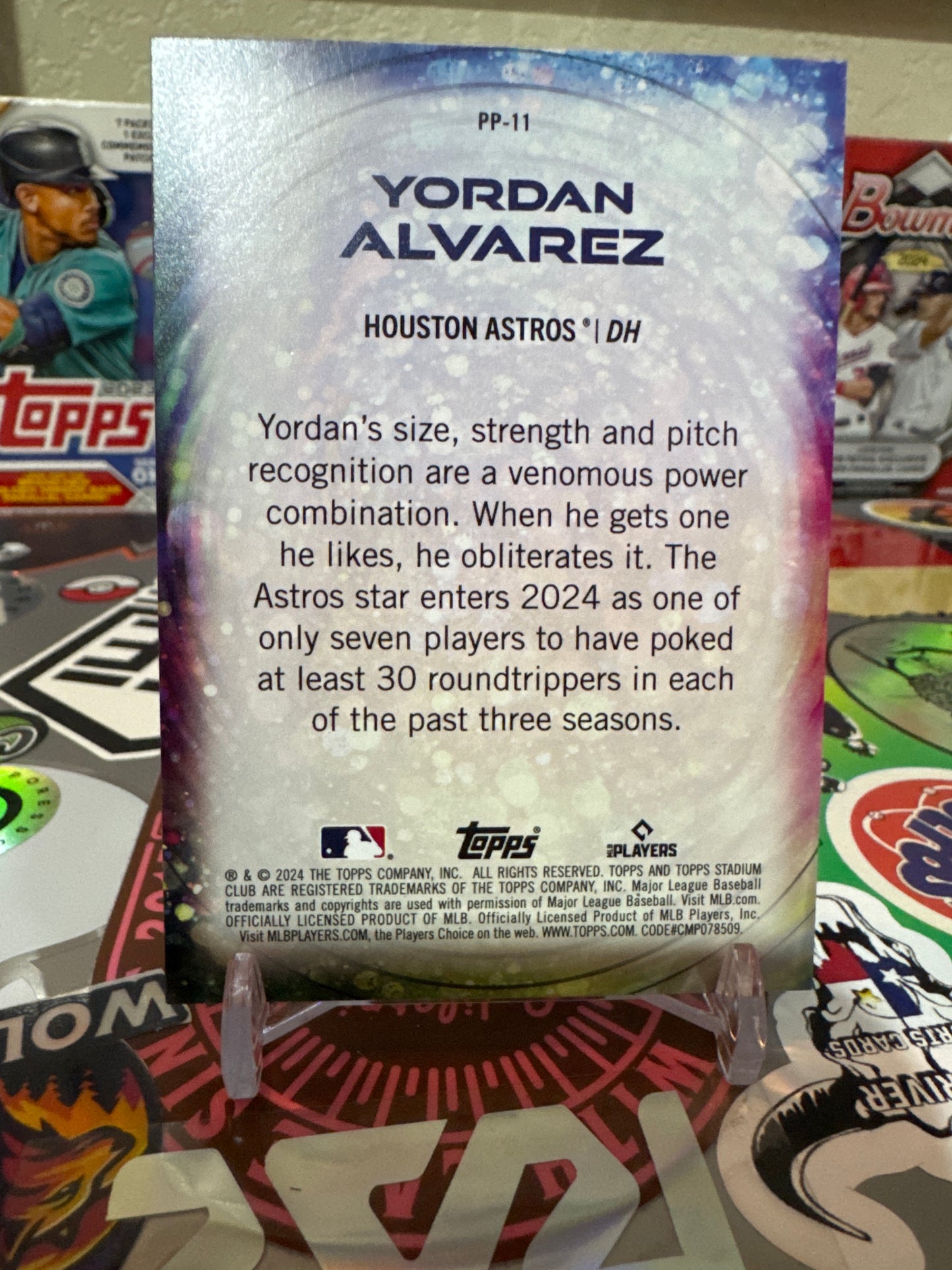 2024 Topps Stadium Club Power Packed #PP-11 Yordan Alvarez
