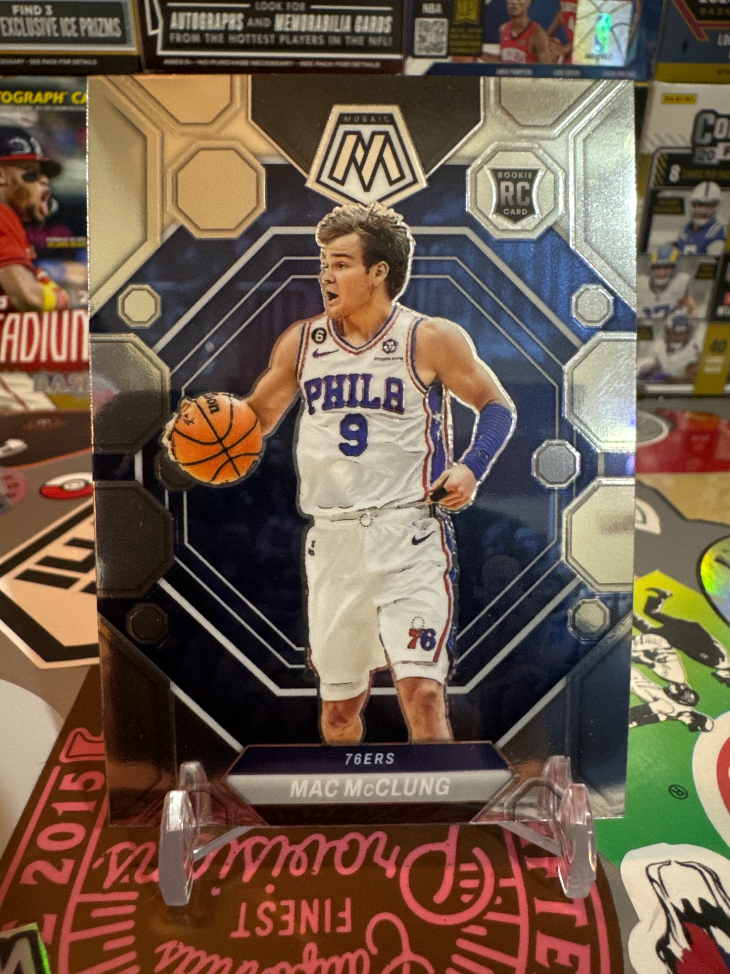 2022 Panini Mosaic #238 Mac McClung RC