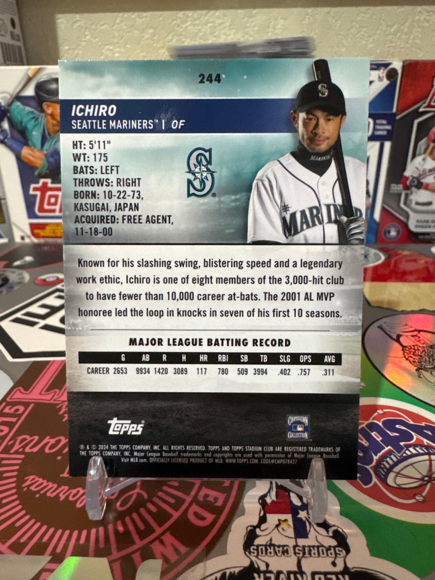 2024 Topps Stadium Club #244 Ichiro