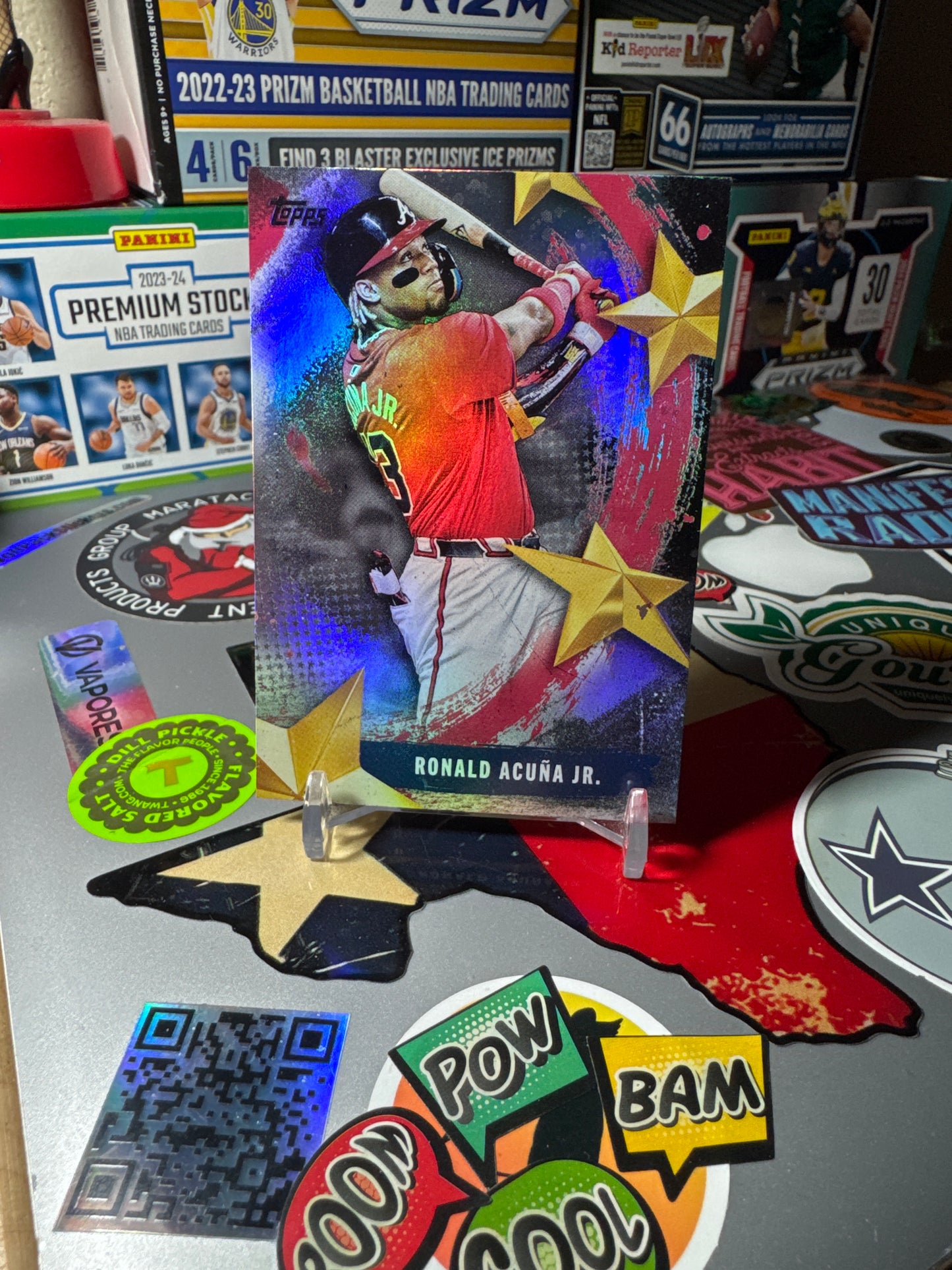 2025 Topps Stars of the MLB #SMLB-16 Ronald Acuna Jr.- Holo