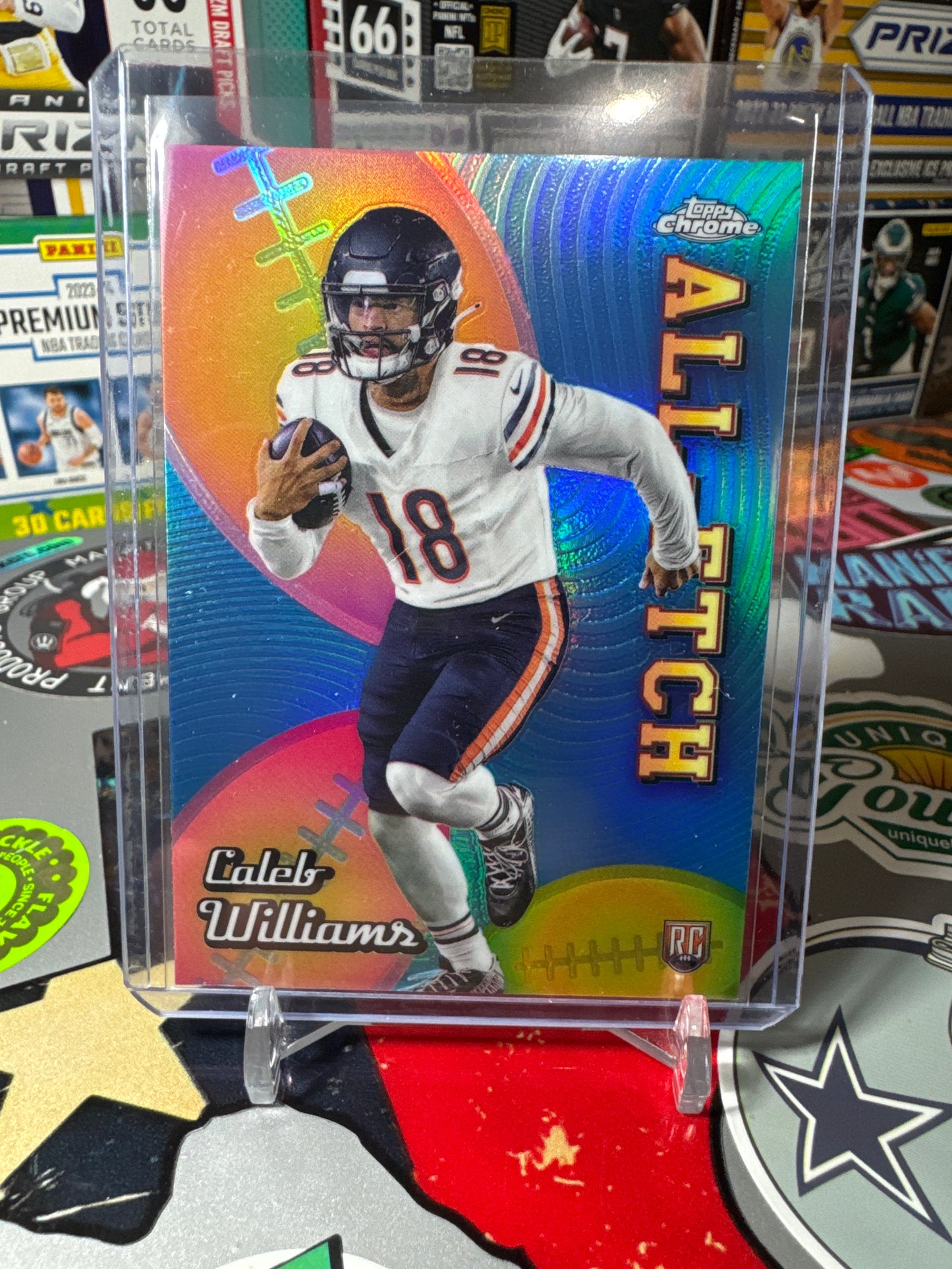 2024 Topps Chrome ALL ETCH #CAE-CW Caleb Williams RC