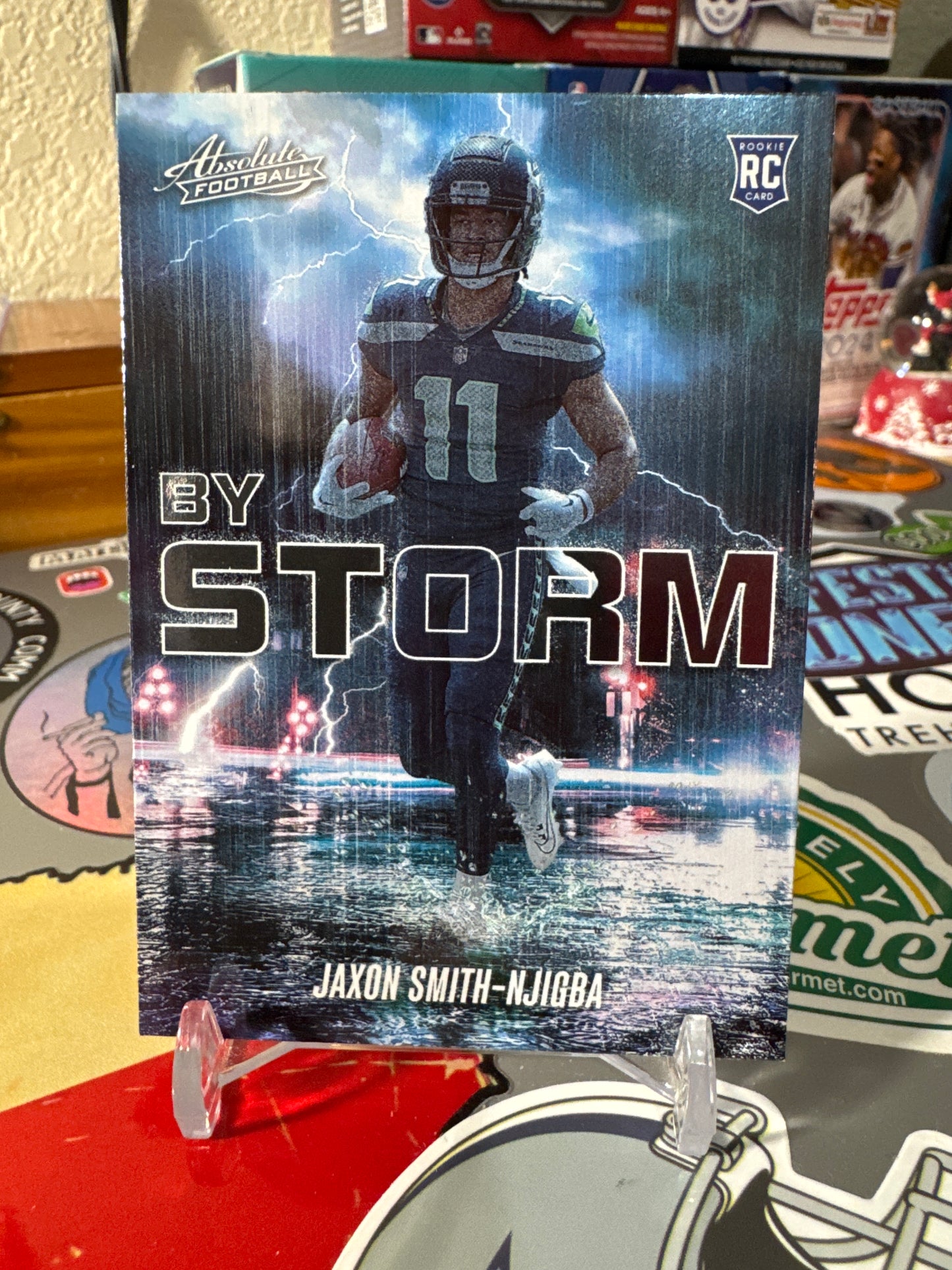 2023 Panini Absolute- By Storm #BST-9 Jaxon Smith- Njigba RC