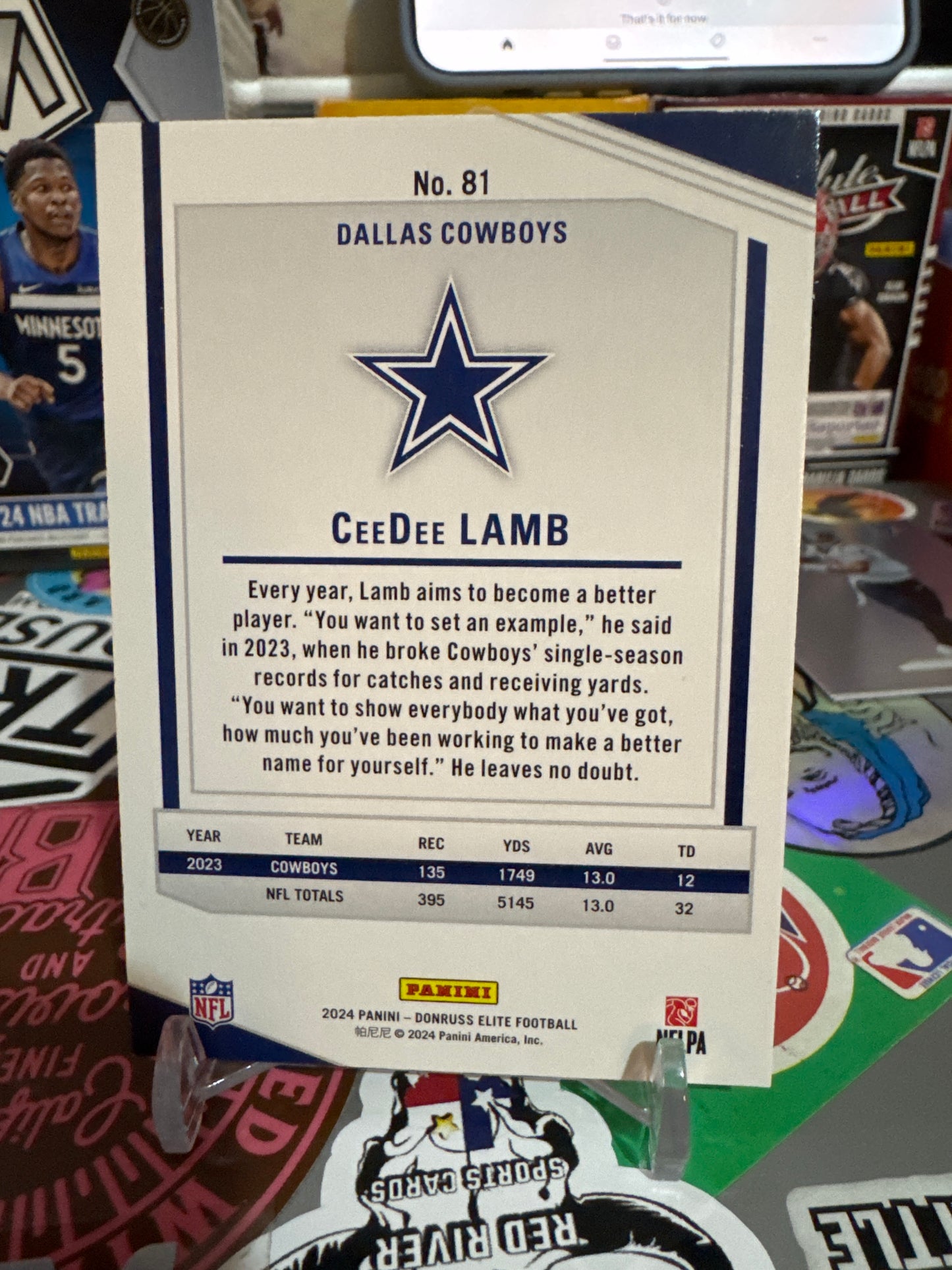 2024 Donruss Elite #81 CeeDee Lamb