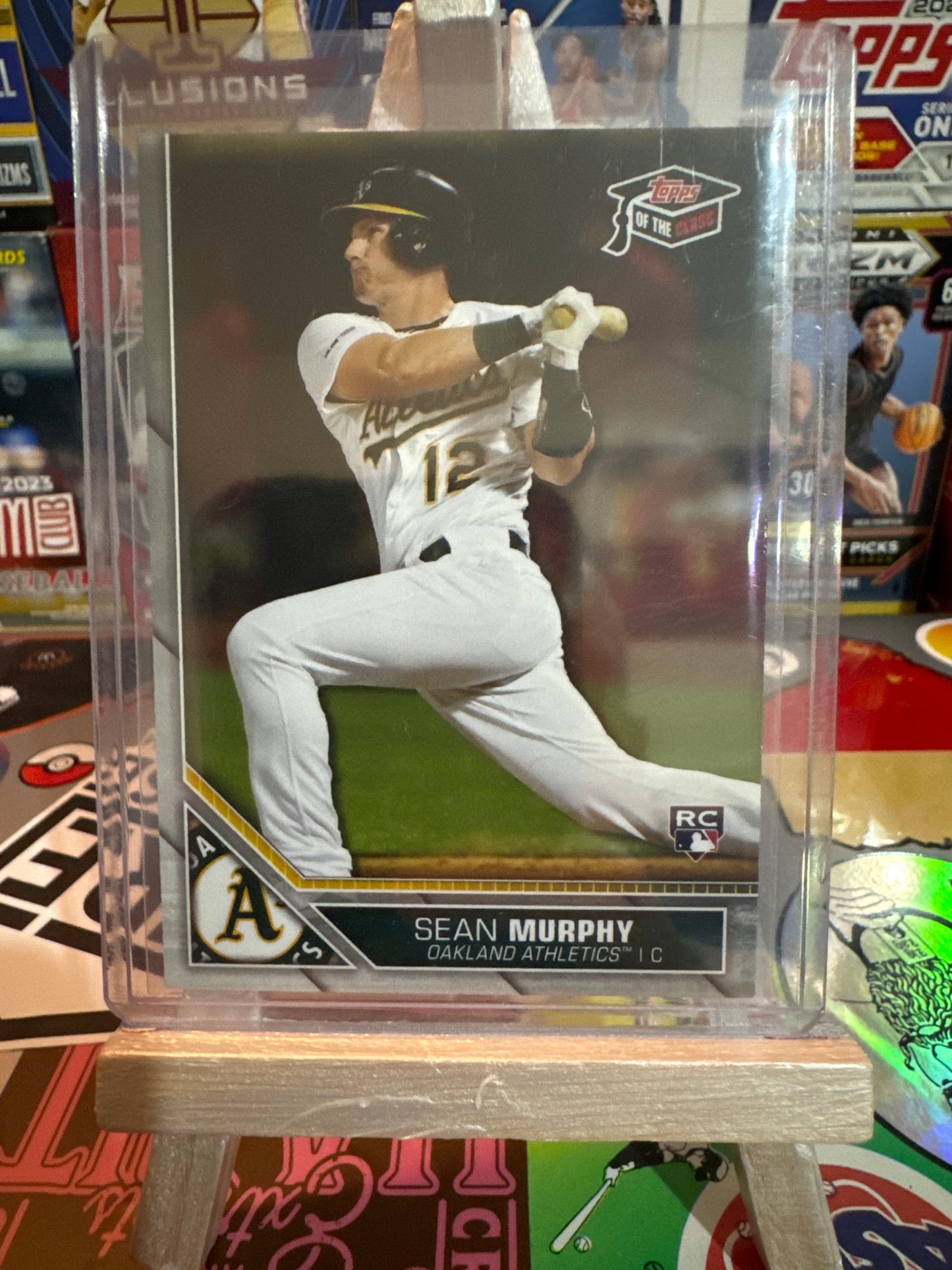 2020 Topps Topps of the class #4 Sean Murphy. RC