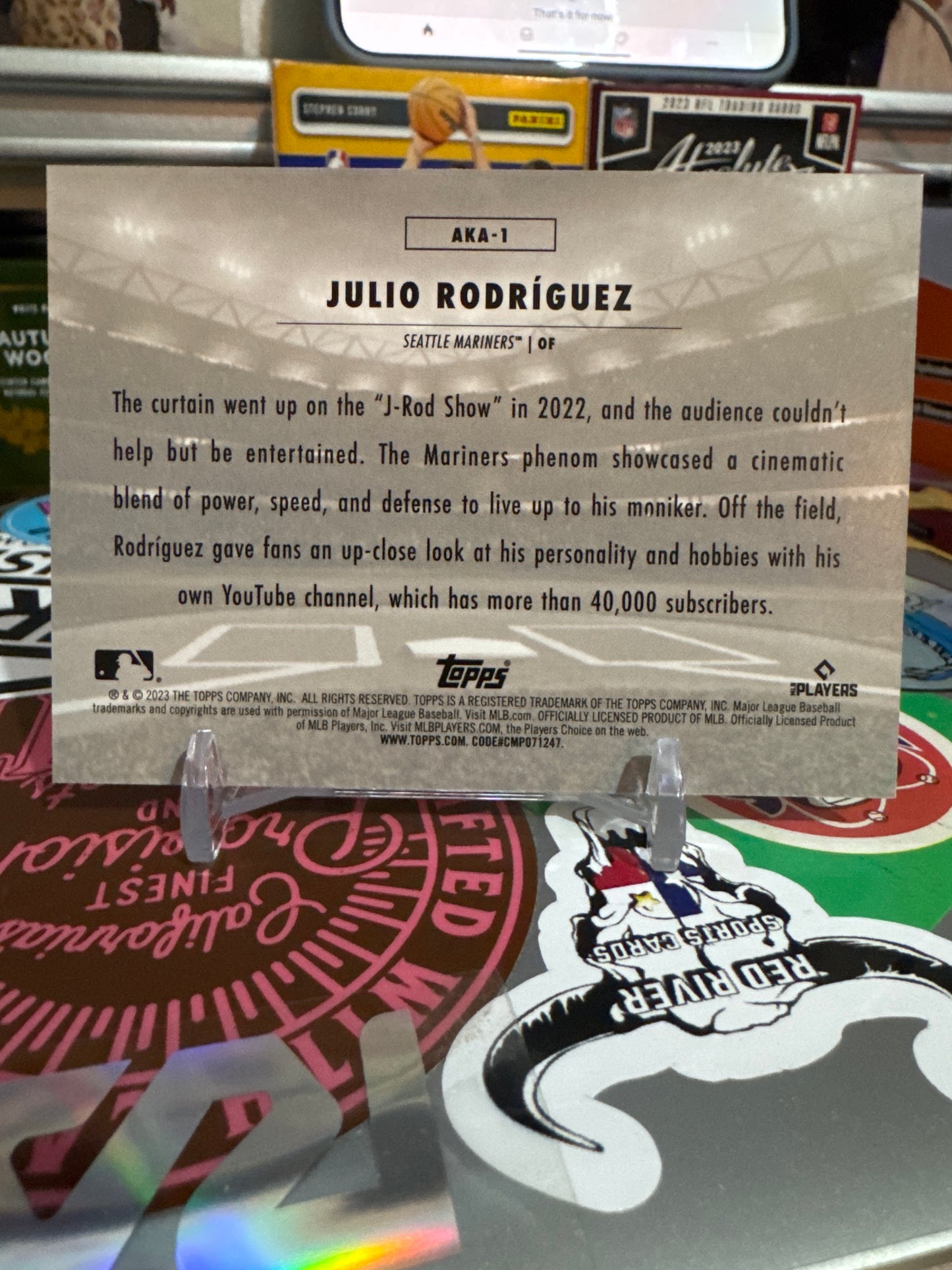 2023 Topps Update AKA J-Rod Show #AKA-1 Julio Rodriguez