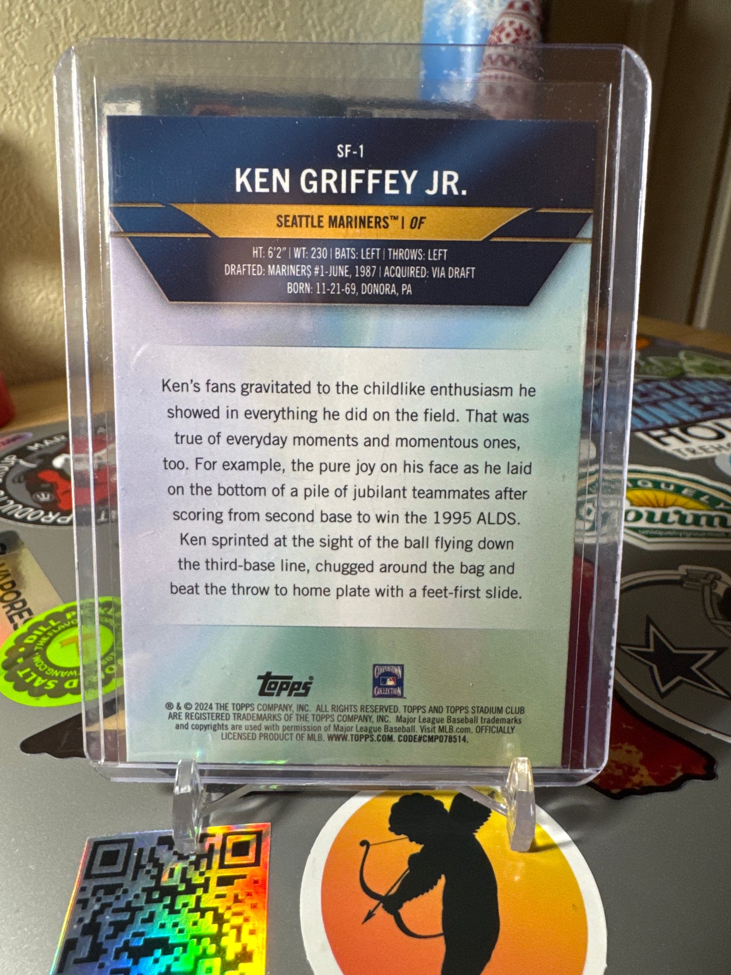 2024 Topps Stadium Club Special Forces #SF-1 Ken Griffey Jr.