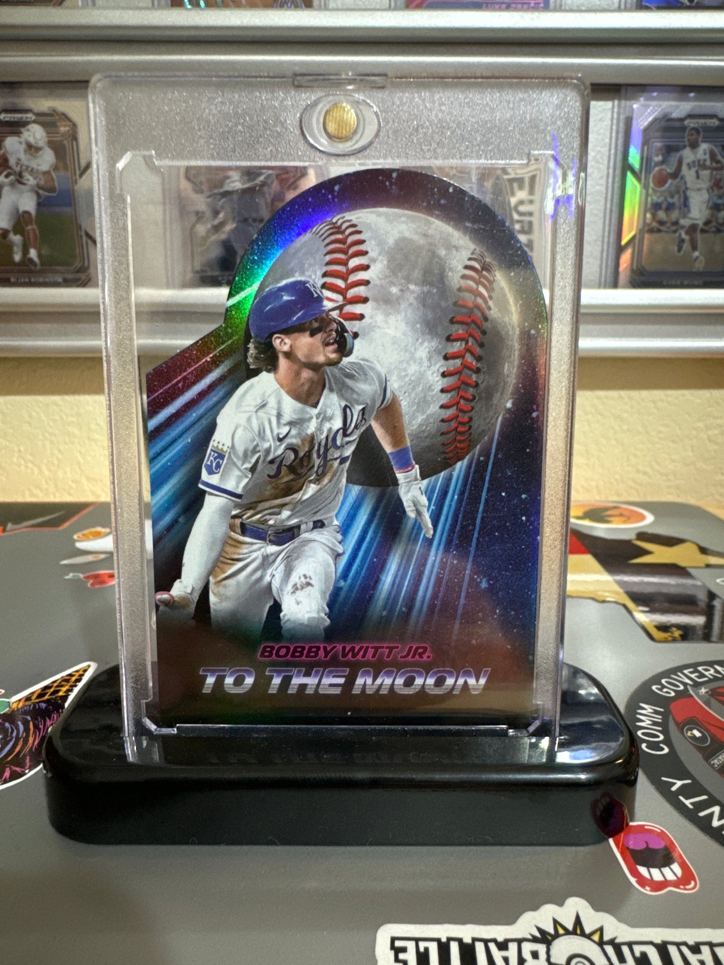 2024 Topps Big league series TM-10 To the moon. Bobby Witt Jr. die-cut