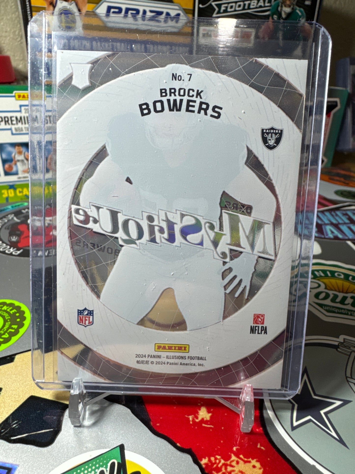2024 Panini Illusions Mystique #7 Brock Bowers RC