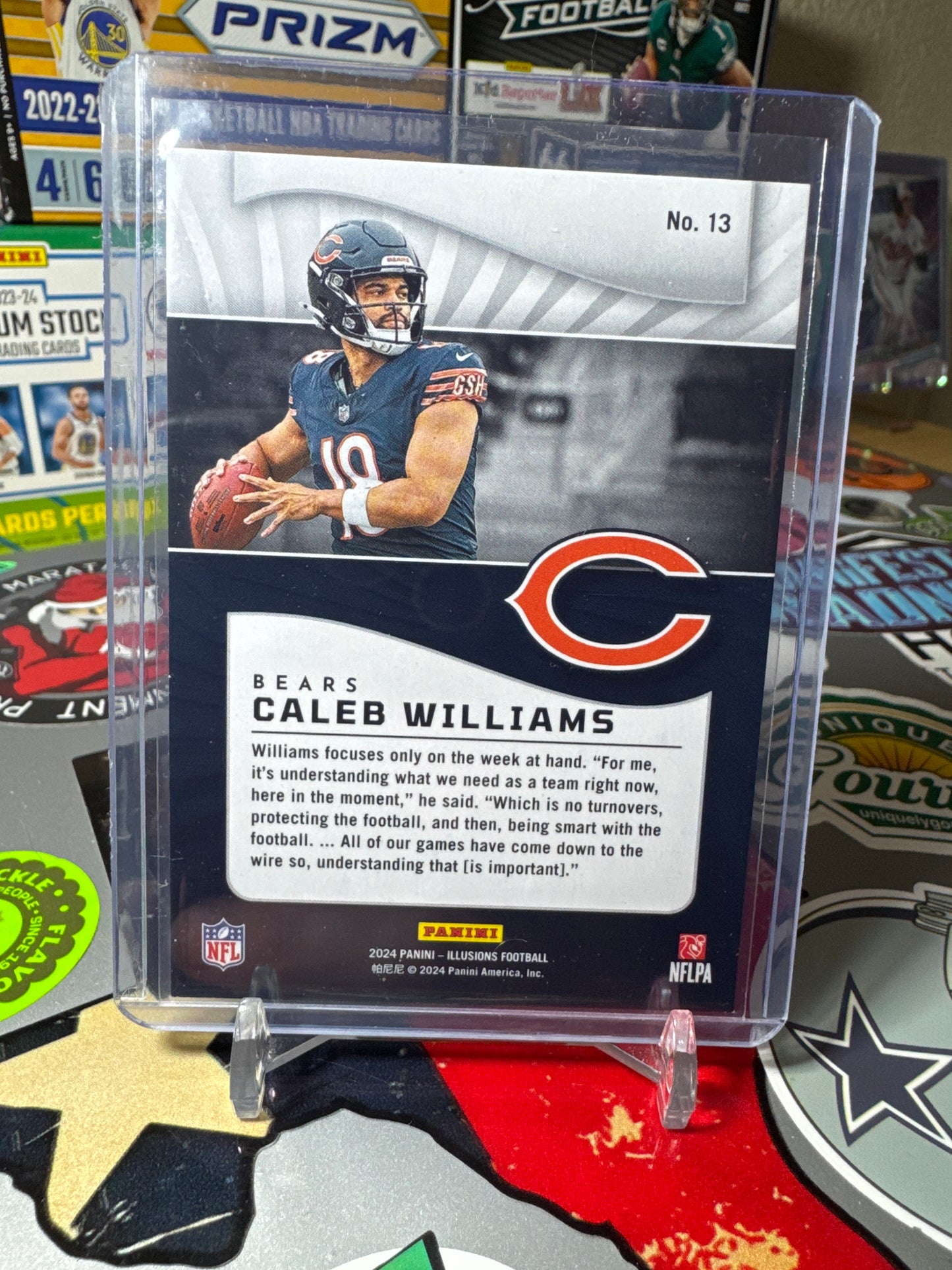 2024 Panini Illusions #13 Caleb Williams RC