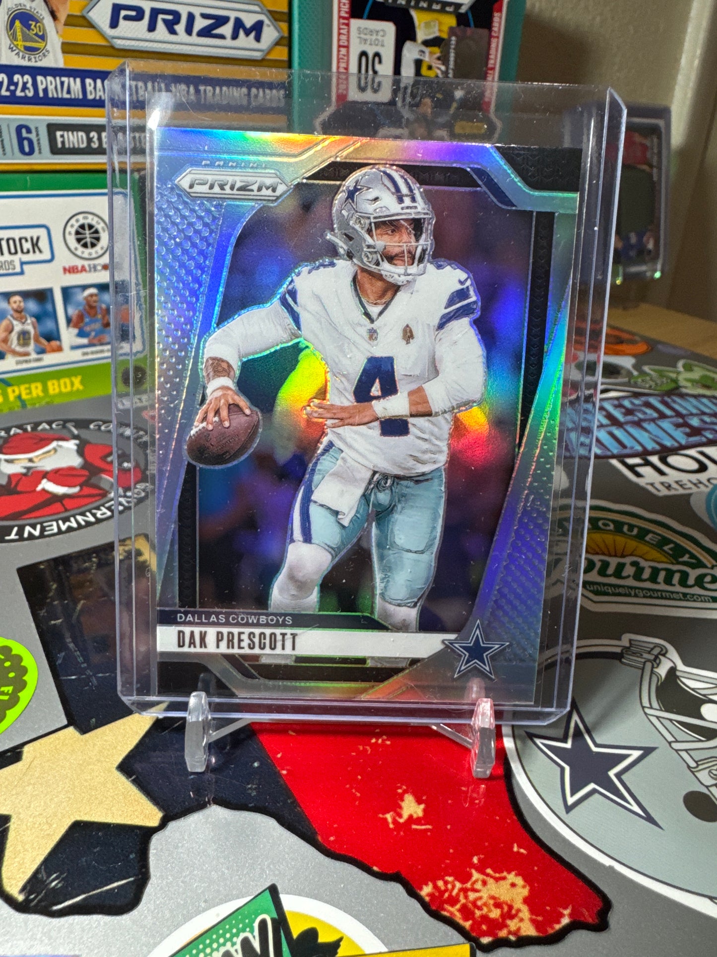 2024 Panini Prizm #73 Dak Prescott- True Silver Parallel