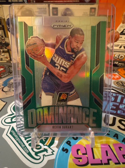 2024 Panini Prizm Dominance #3 Kevin Durant- Green Parallel