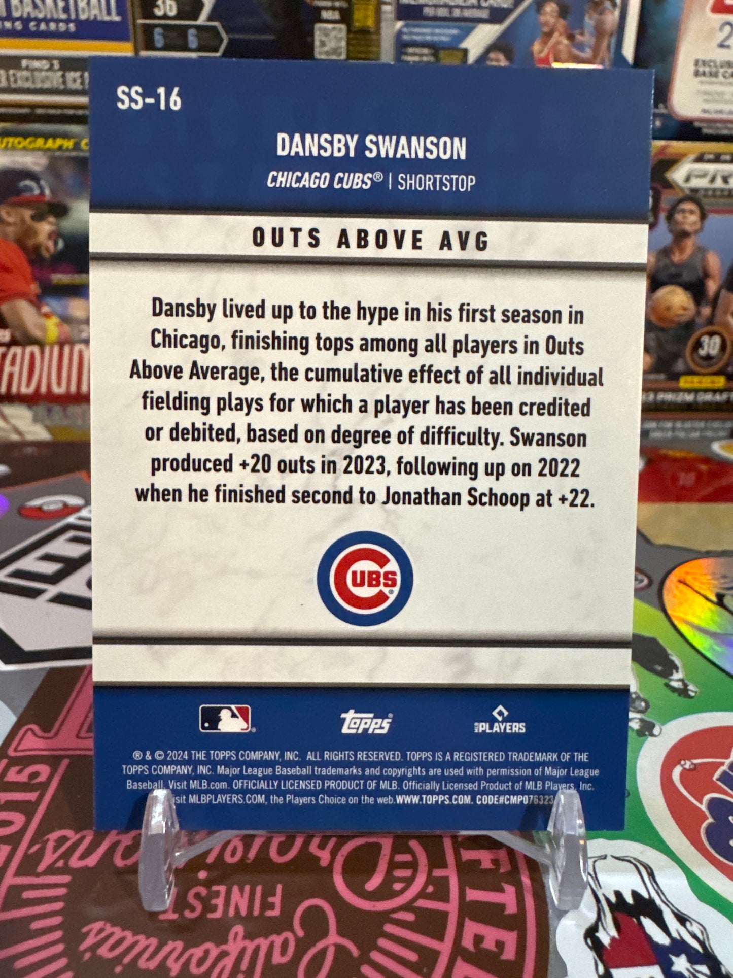 2024 Topps Significant Statistics Series 2 #SS-16 Dansby Swanson