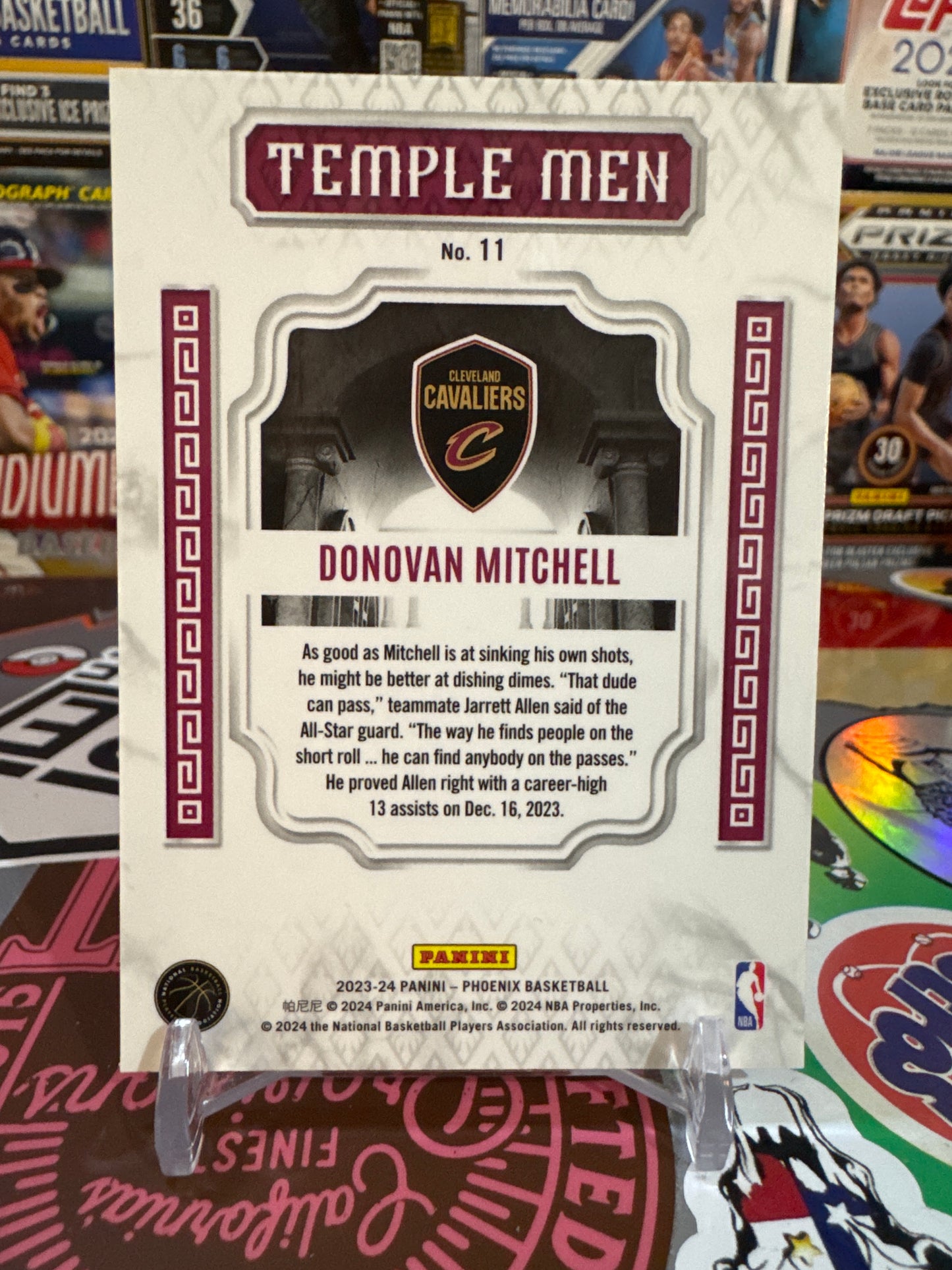 2023 Panini Phoenix Temple Men #11 Donovan Mitchell