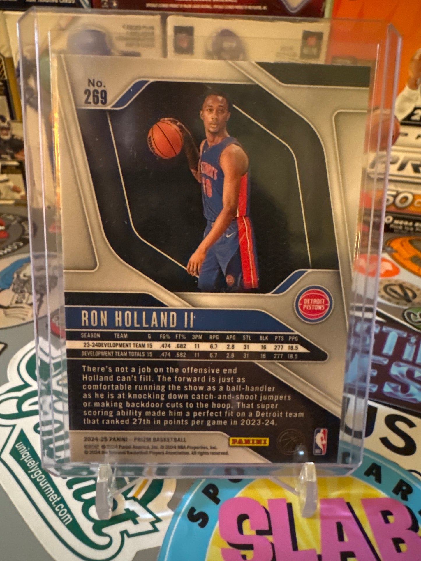 2024 Panini Prizm #269 Ron Holland II RC