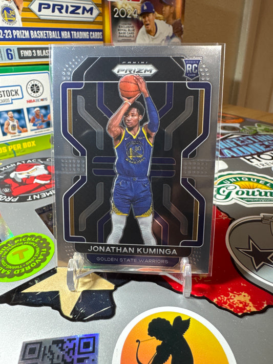 2021 Panini Prizm #307 Jonathan Kuminga RC