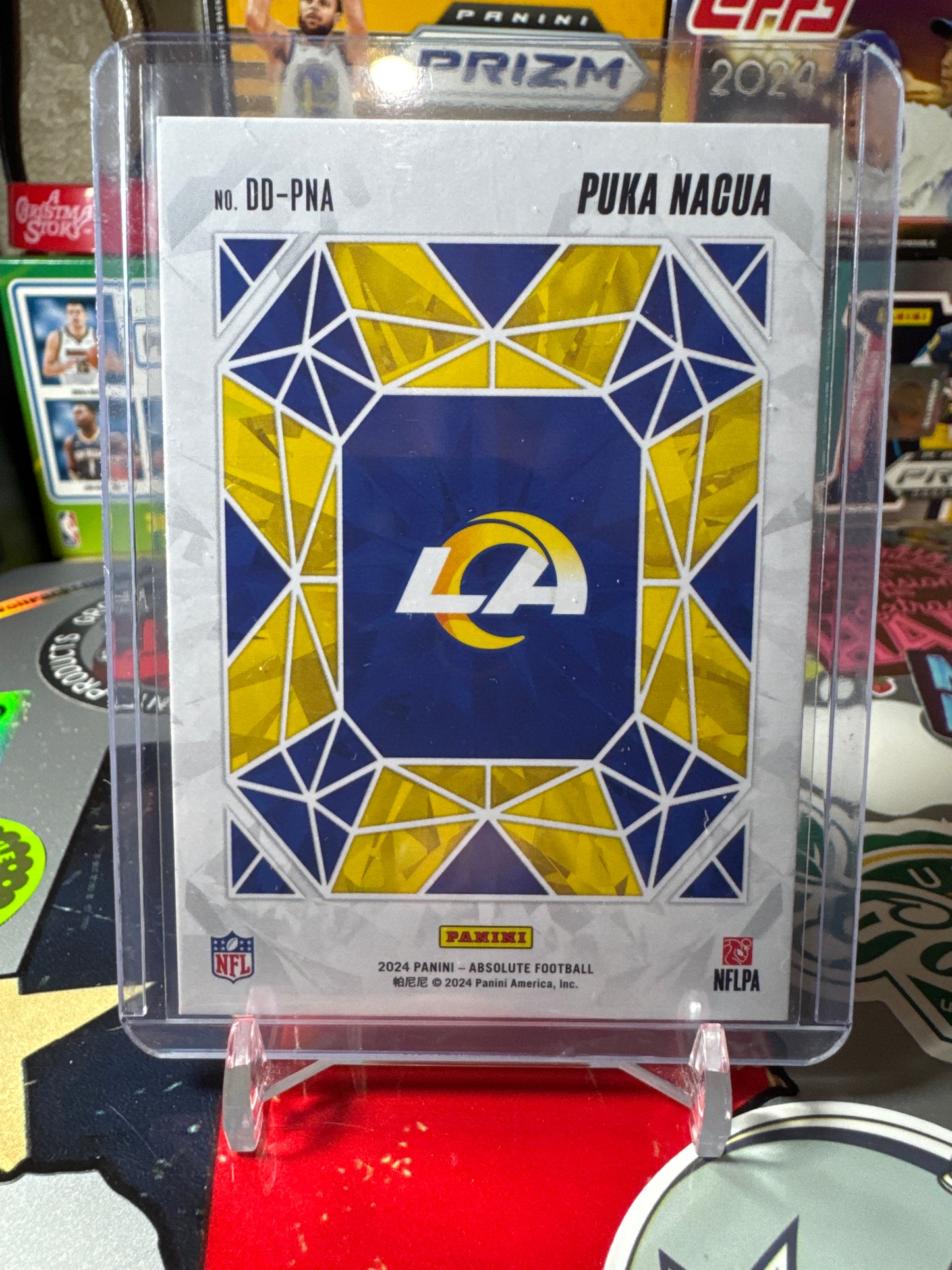 2024 Panini Absolute- Draft Diamonds #4 Puka Nacua