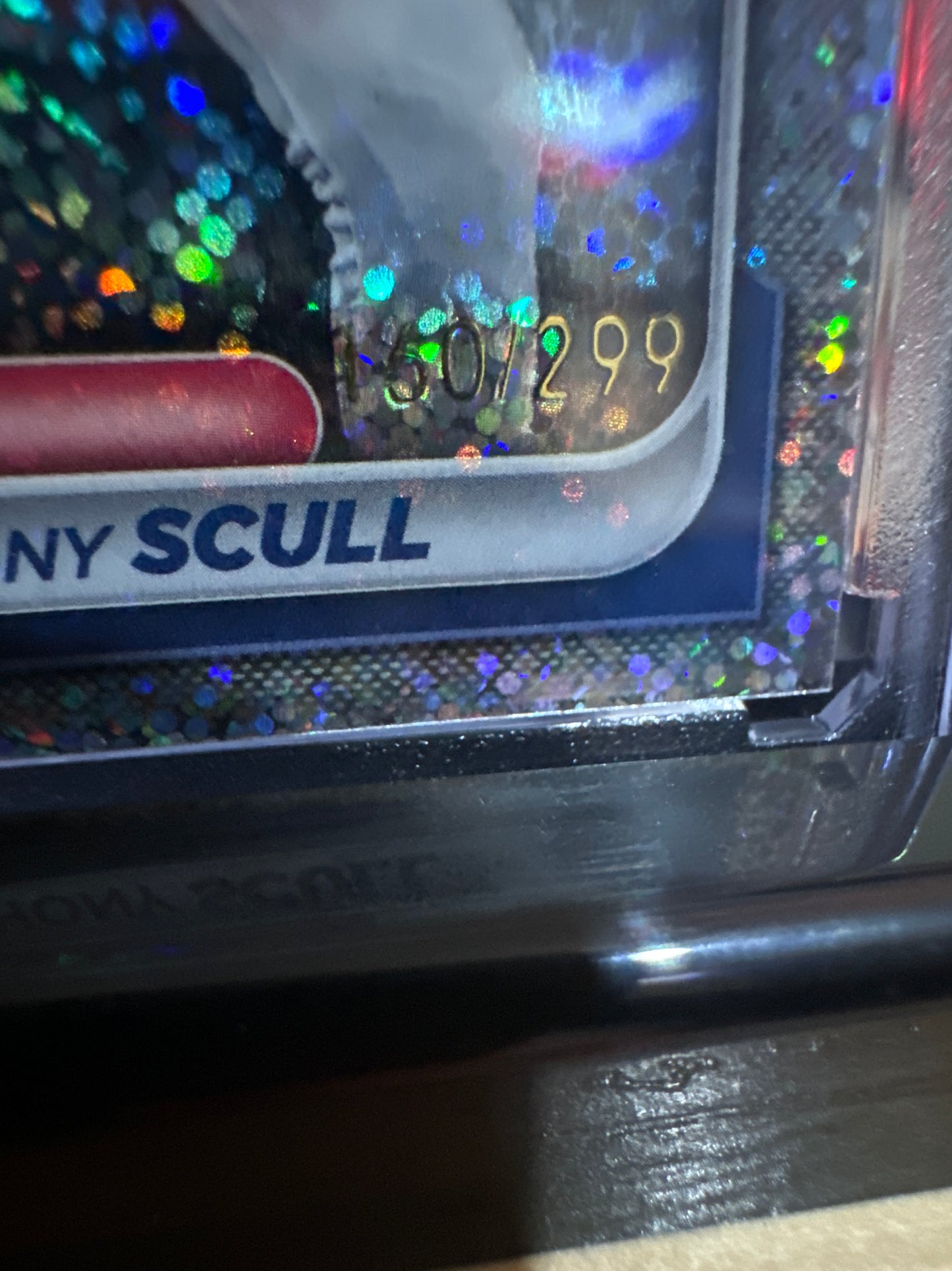 2024 Bowman Bowman Chrome prospects #BCP-107 Anthony Scull Speckled Refractor. Numbered 160/299