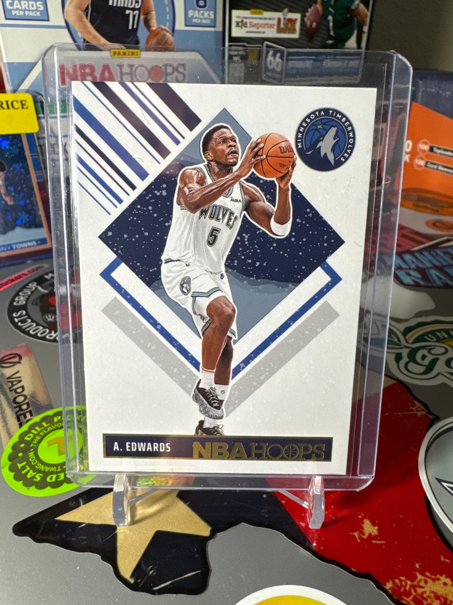 2024 Panini Hoops- Hoops Tribute #286 Anthony Edwards