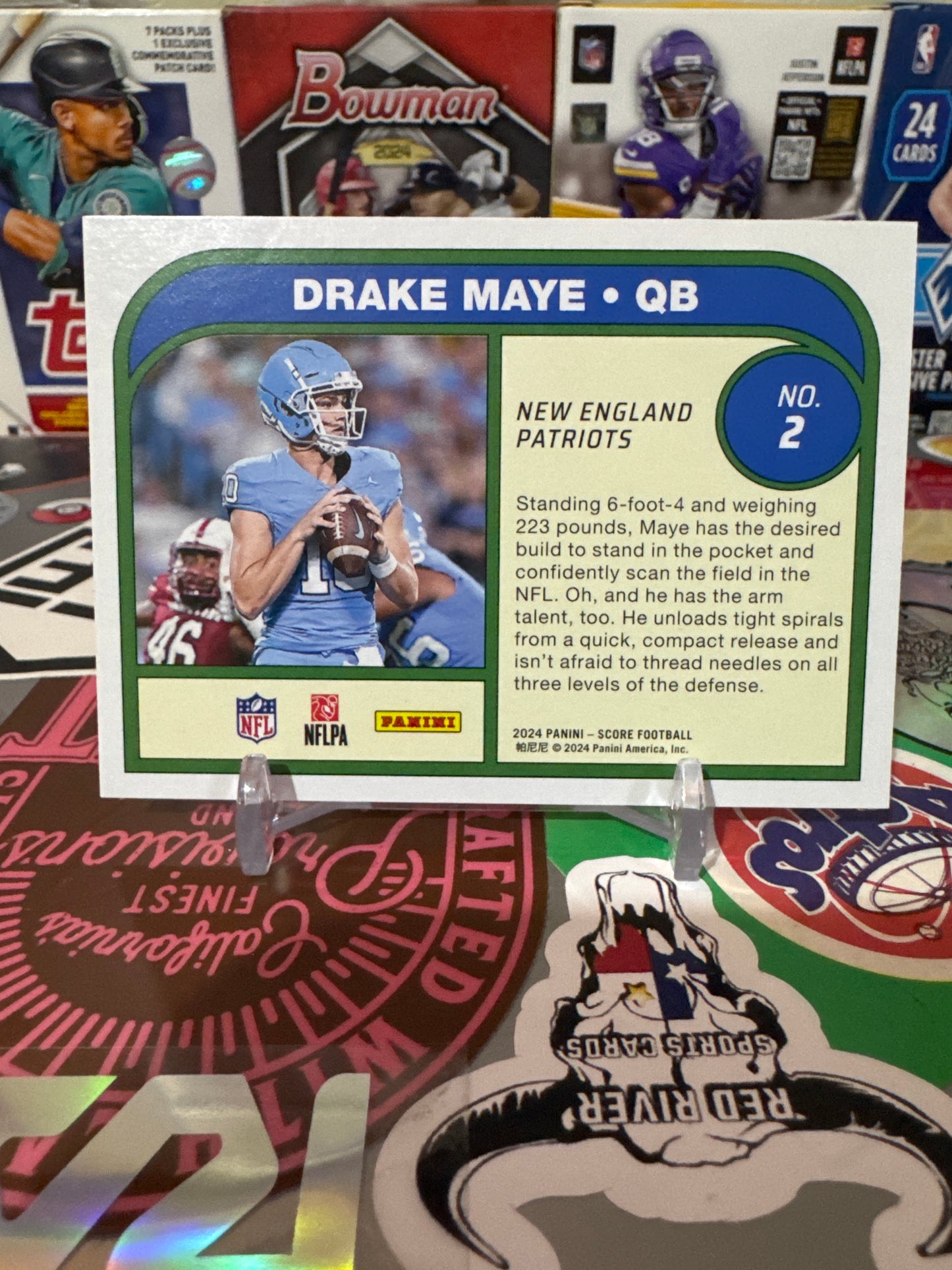 2024 Score Protential #2 Drake Maye RC