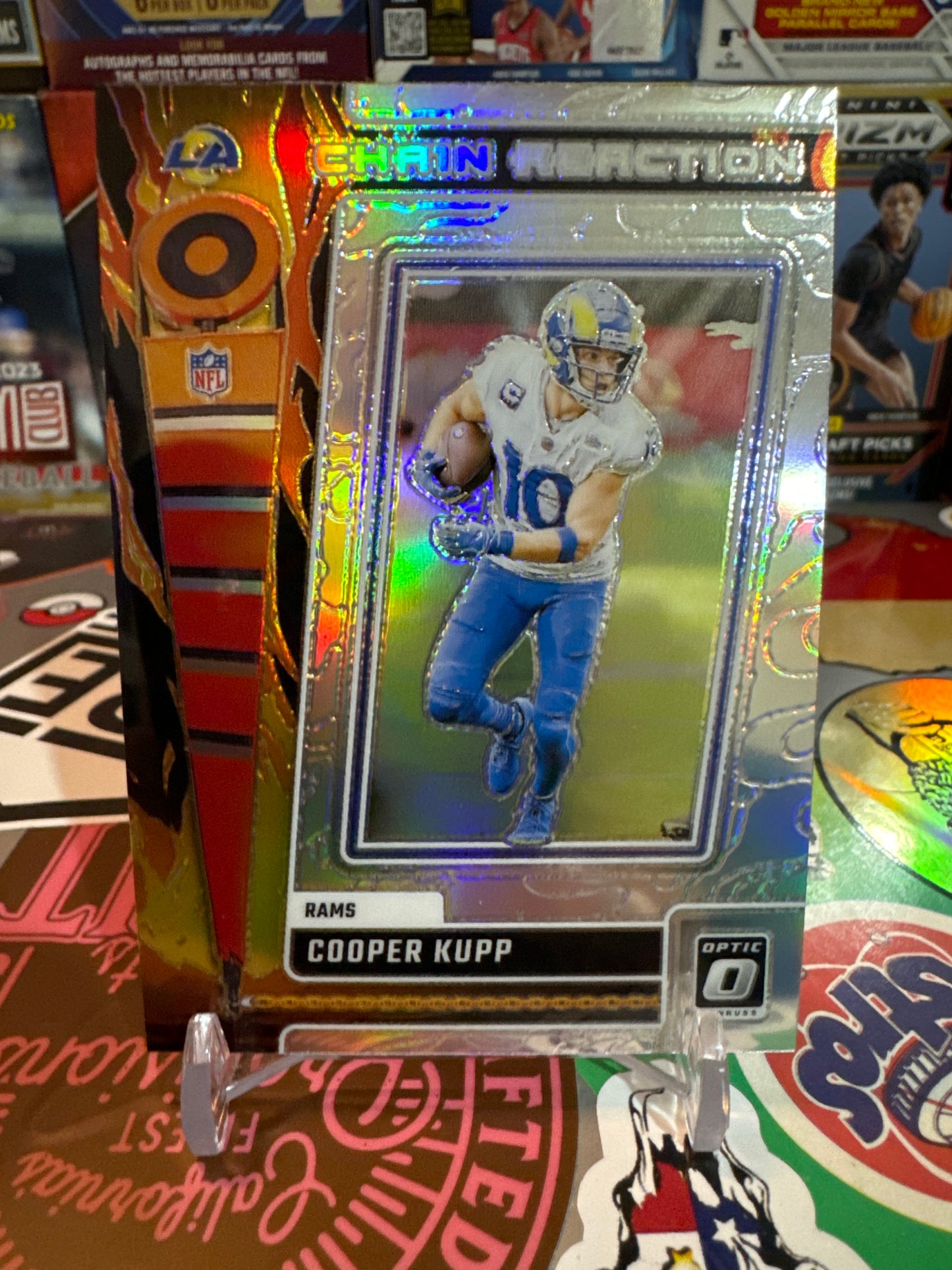 2023 Donruss Optic Chain Reaction #9 Cooper Kupp Silver