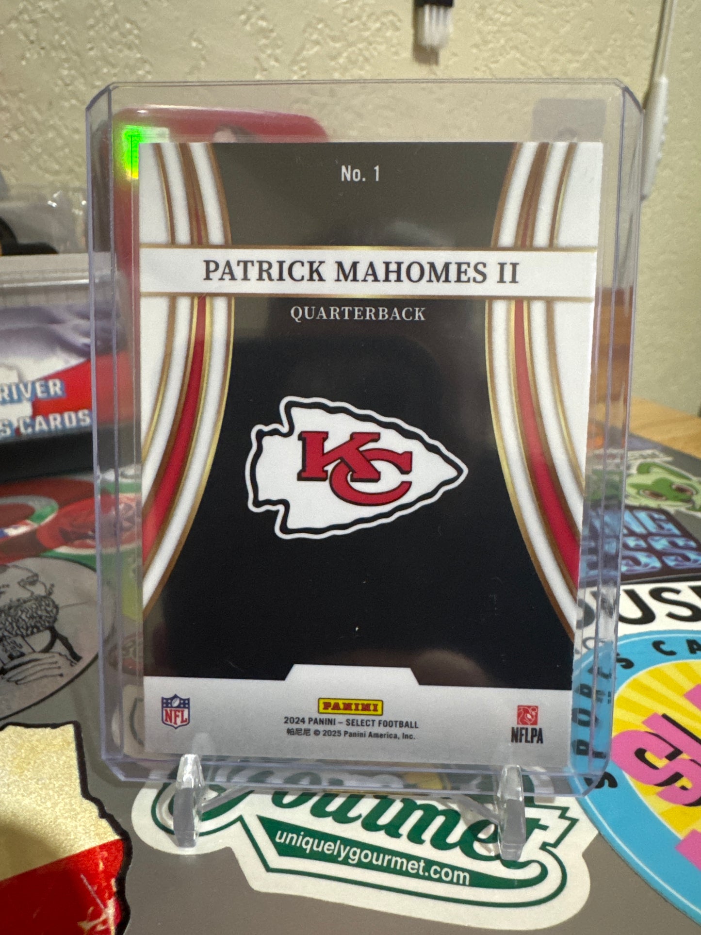 2024 Panini Select Turbo Charged #1 Patrick Mahomes