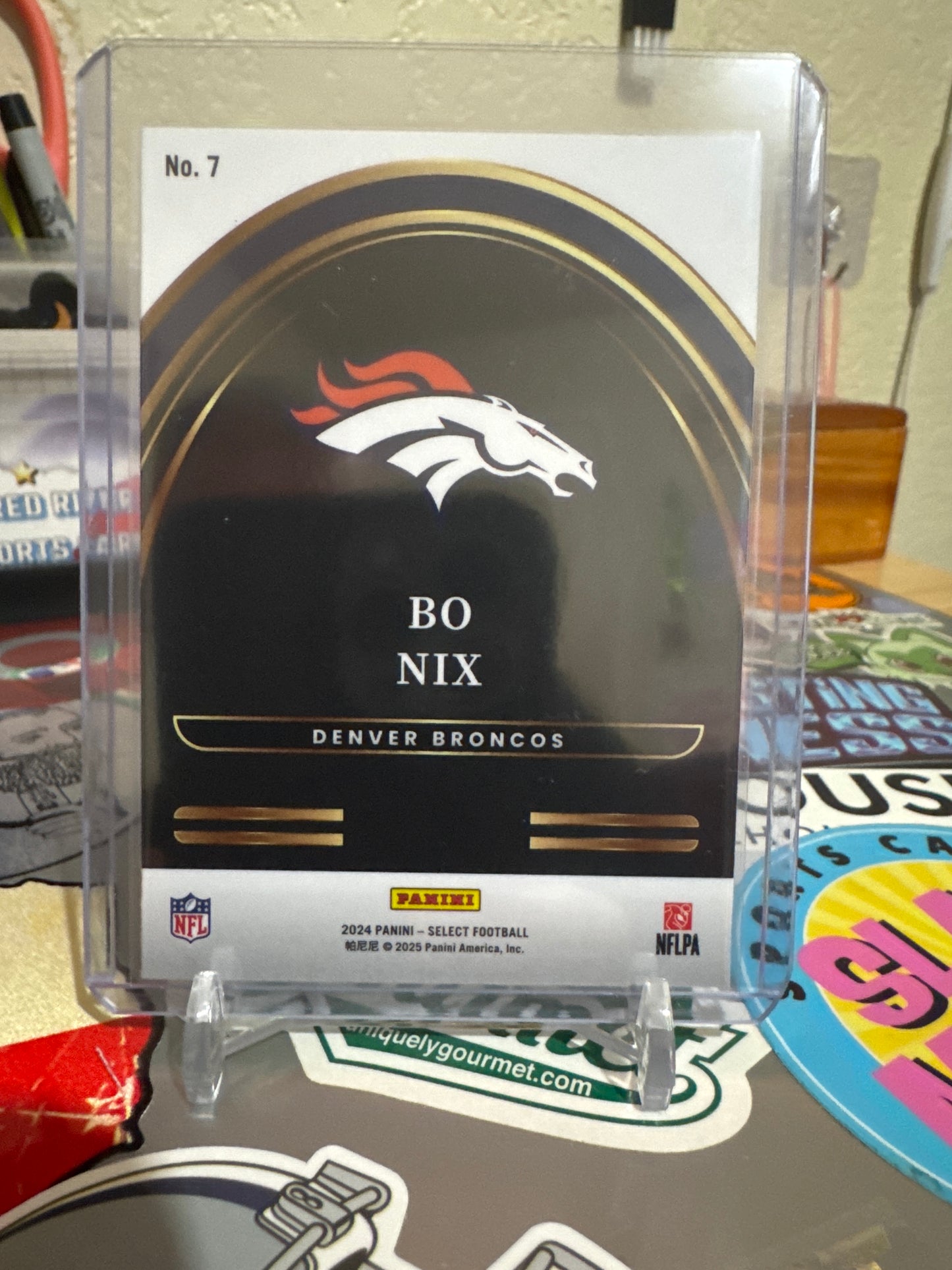 2024 Panini Select Future #7 Bo Nix RC