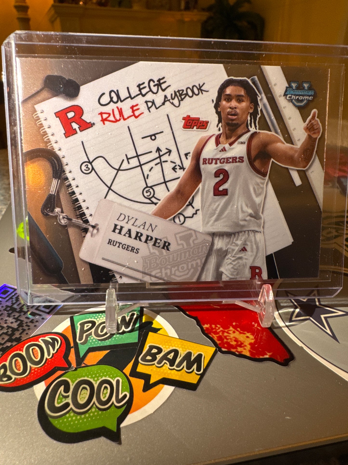 2025 Topps Bowman U - College Rule Playbook #CRP-9 Dylan Harper