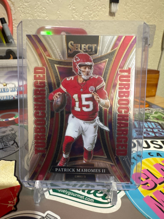 2024 Panini Select Turbo Charged #1 Patrick Mahomes