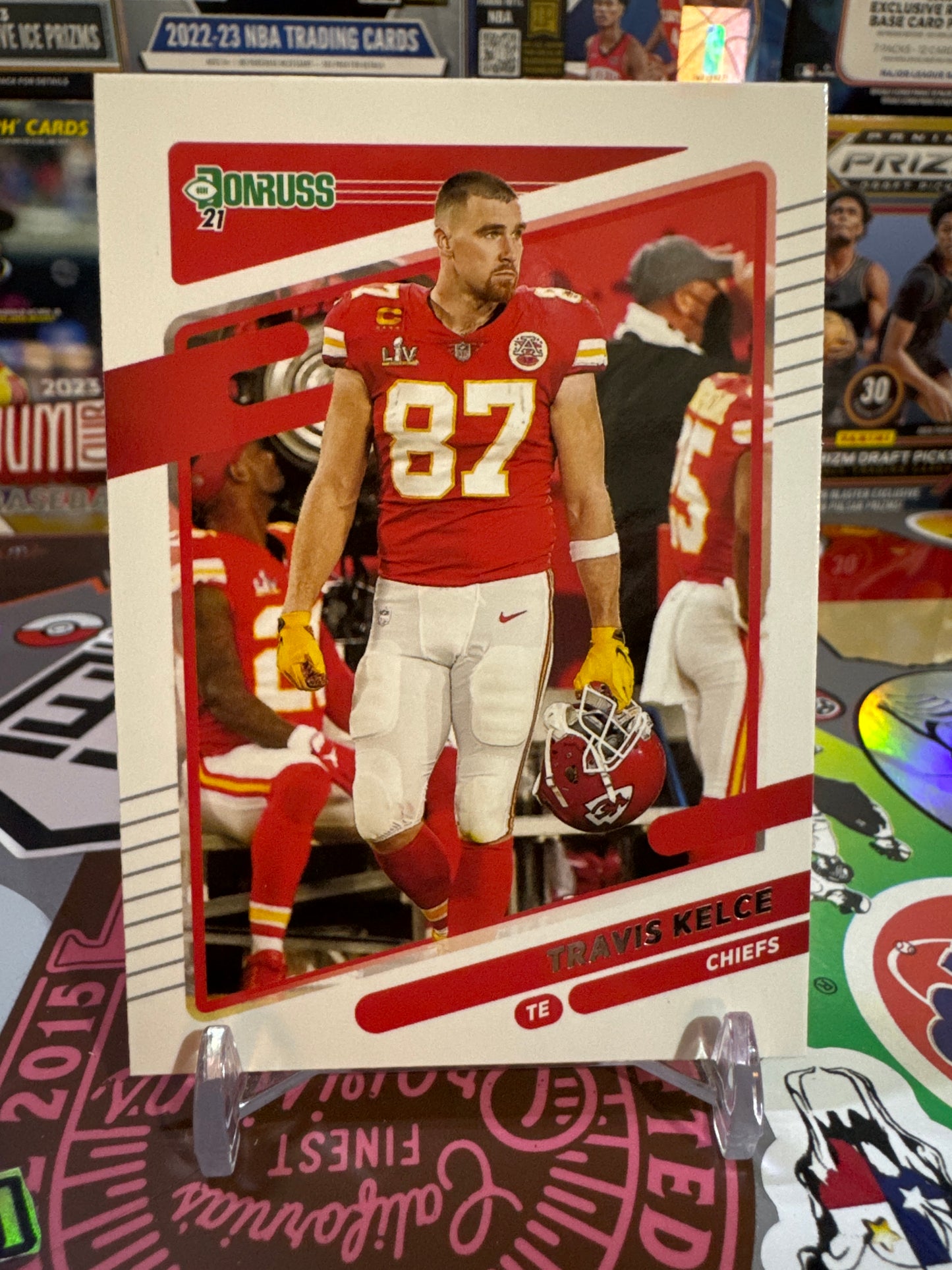 2022 Donruss #118B Travis Kelce- Photo Variation