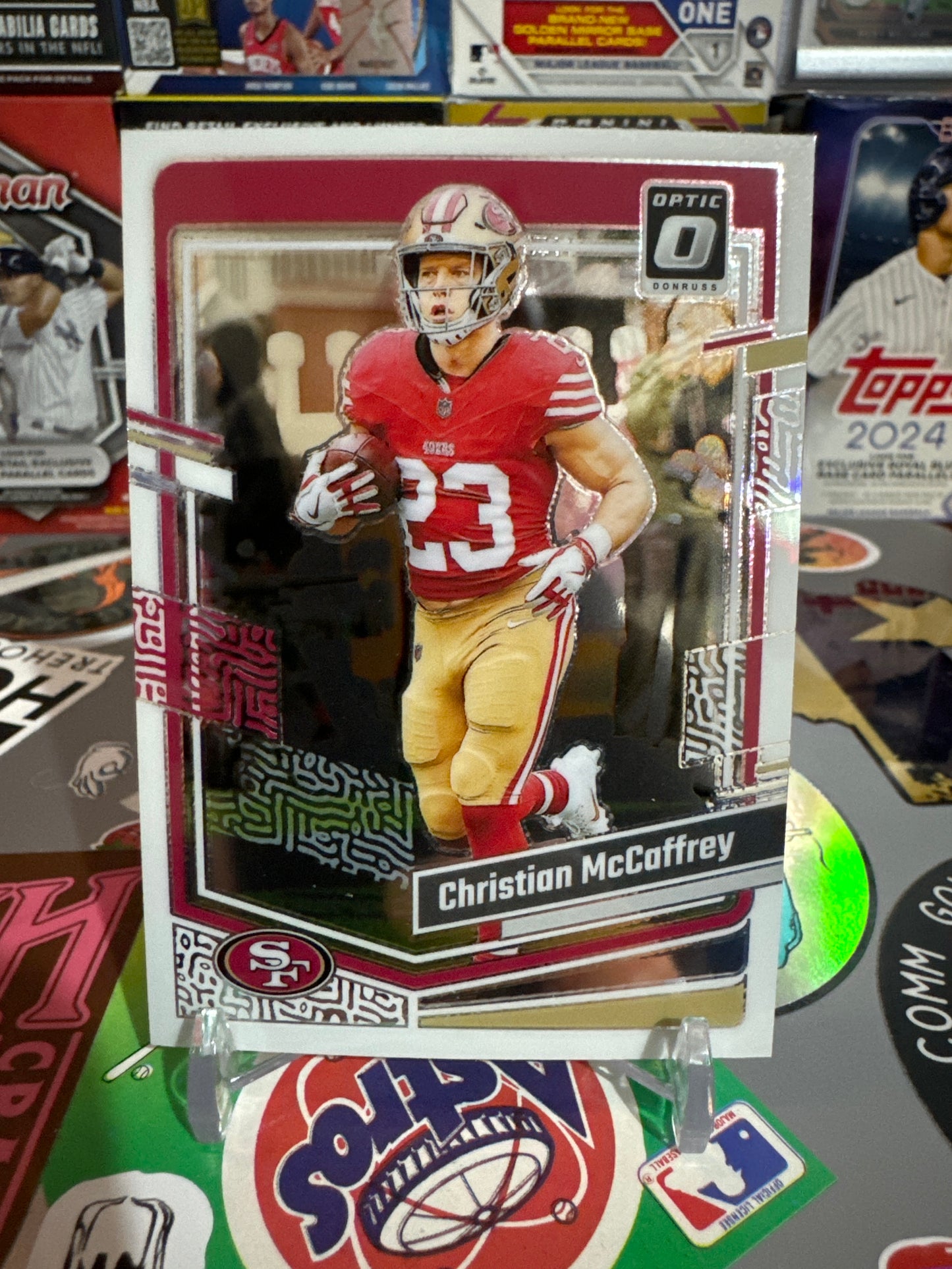 2023 Donruss Optic #169 Christian McCafrey