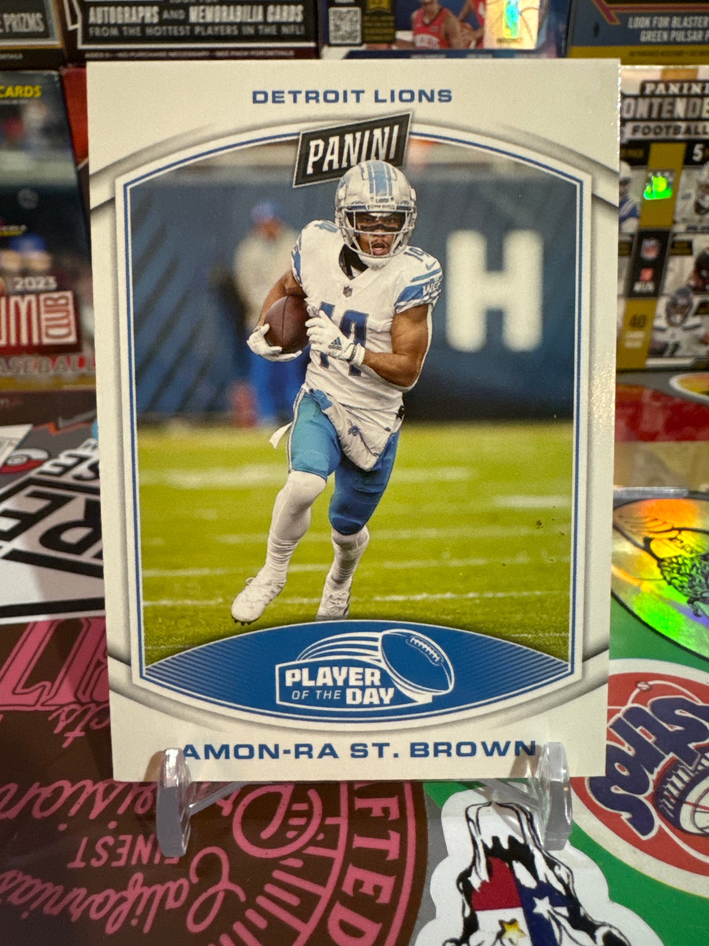 2023 Panini Football player of the day #32 Amon-Ra St.Brown