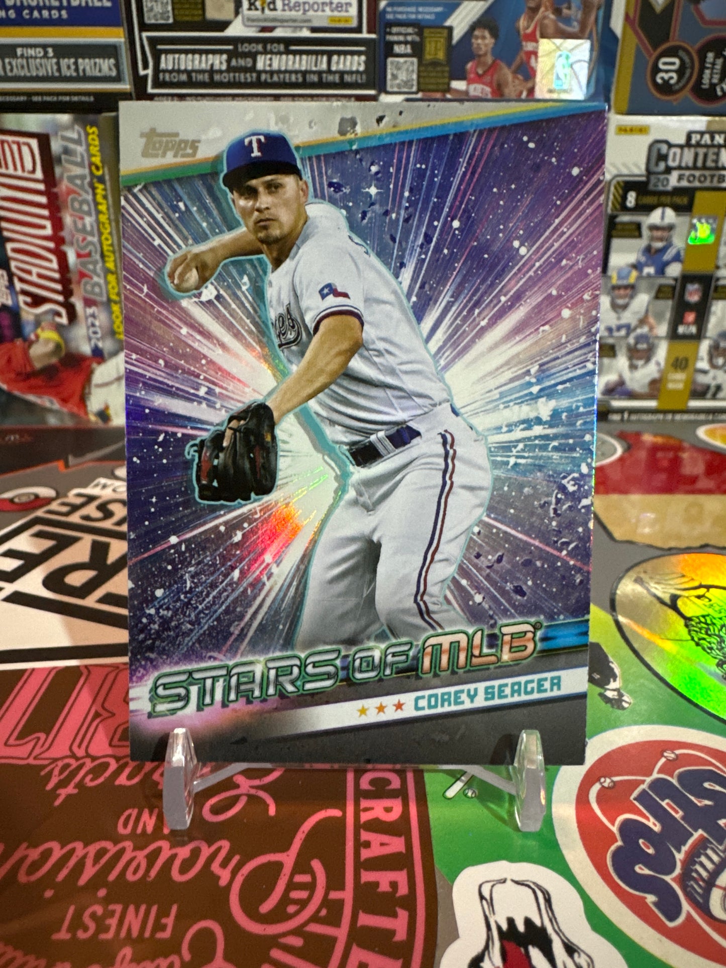 2024 Topps Stars of the MLB #SMLB-28 Corey Seager Texas Rangers