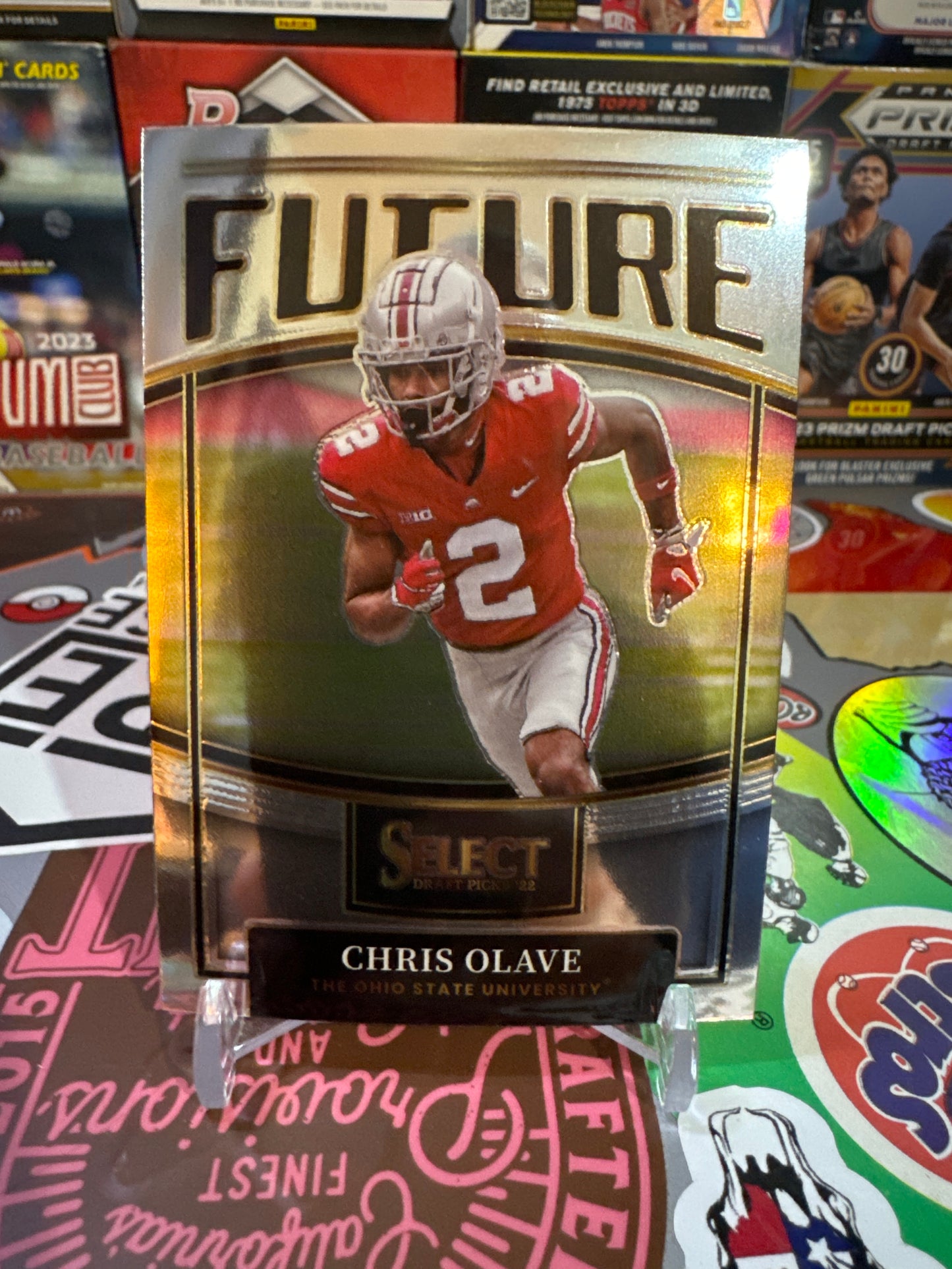 2022 Panini Select draft picks. Future #F-CO Chris Olave