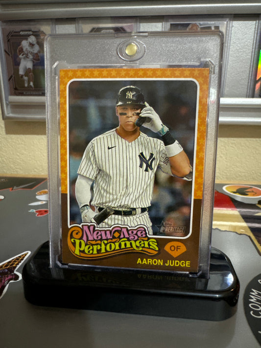 2024 Topps Heritage new age performers #NAP-15 Aaron Judge