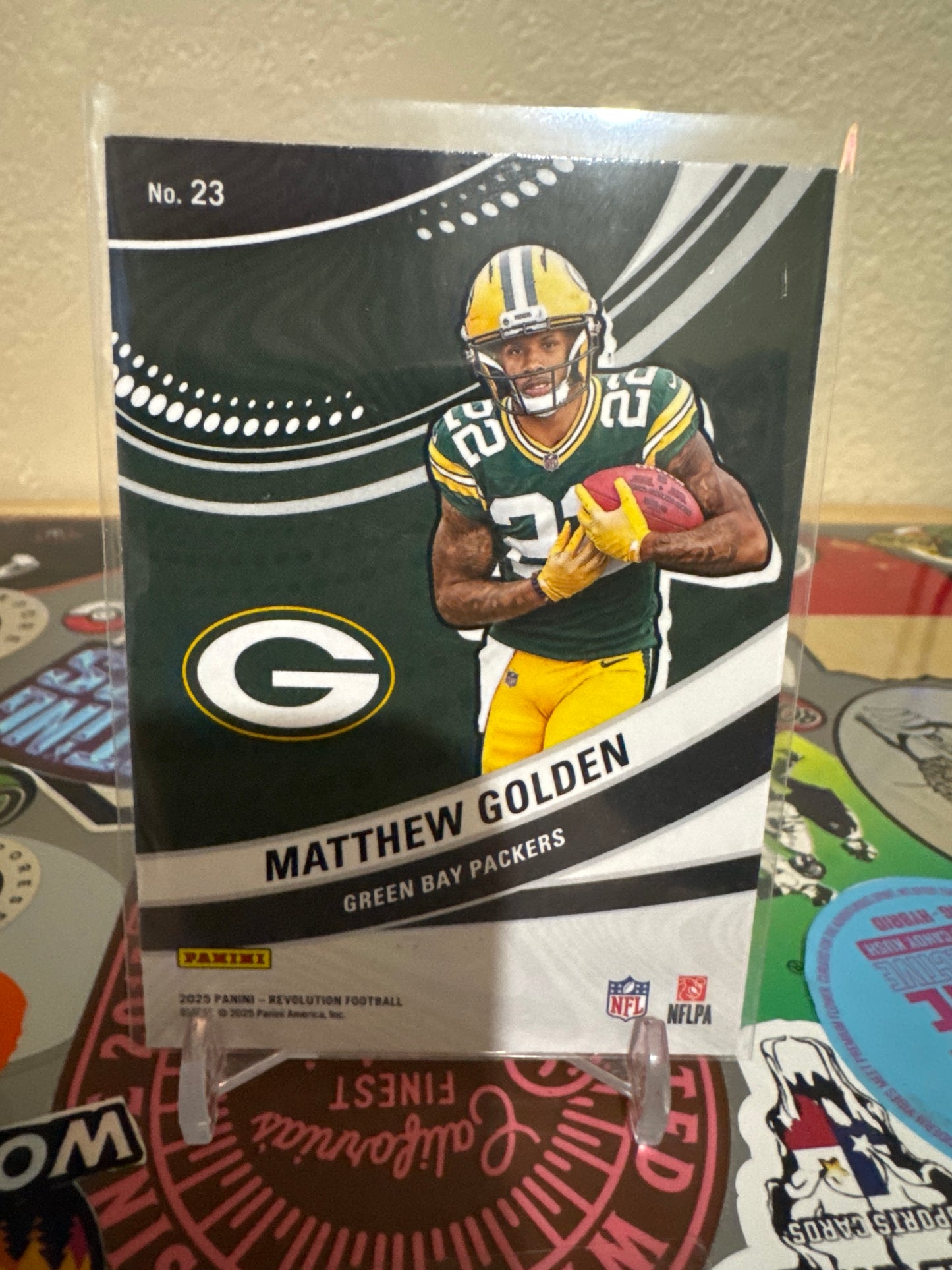2025 Panini Revolution Futures #23 Matthew Golden RC