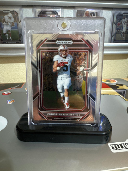 2023 Panini Prizm draft picks #17 Christian McCaffrey.