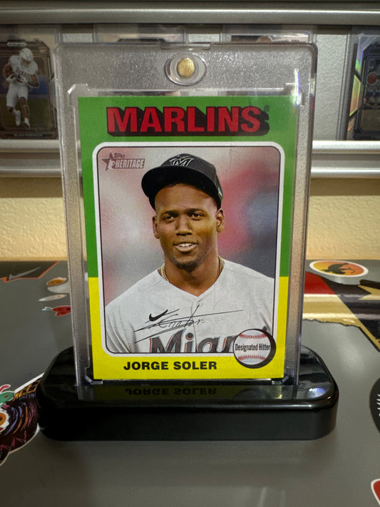 2024 Topps Heritage #102 Jorge Soler