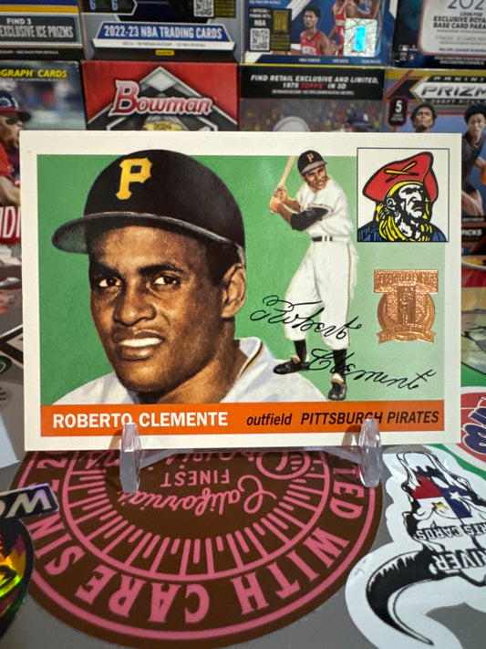 1997 Topps Baseball #164 Roberto Clemente anniversary