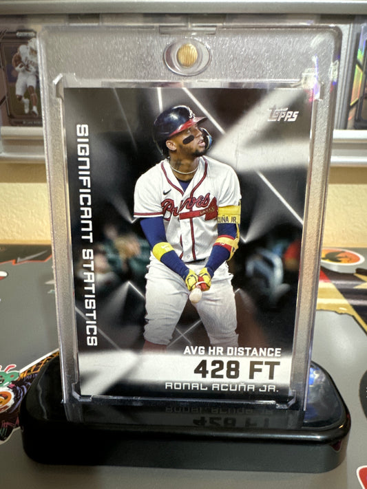 2023 Topps Signature statistics Series 2 #SS-6 Ronald Acuna Jr.