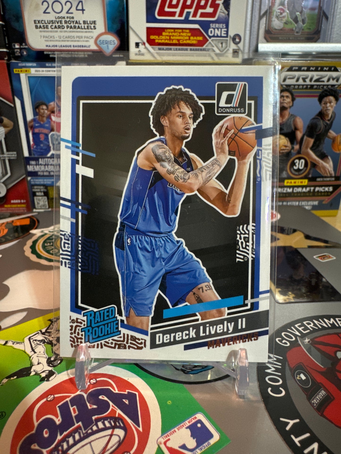 2023 Donruss Rated Rookies #233 Dereck Lively II RC