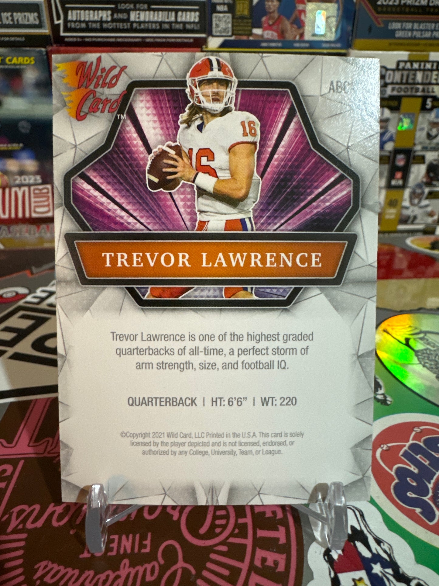 2021 Wild Card Alumination #ABC-1 Trevor Lawrence