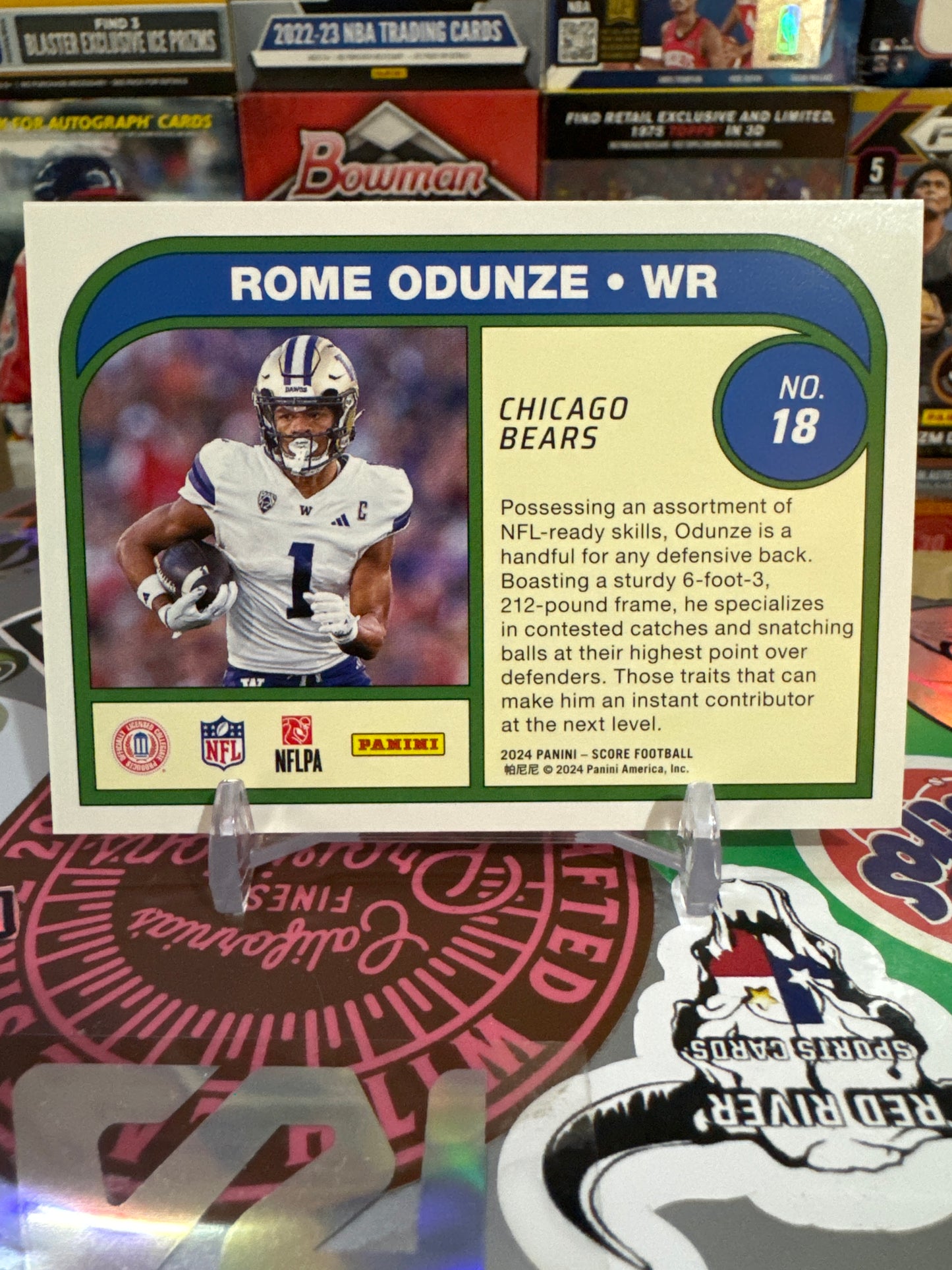 2024 Score Potential #18 Rome Odunze RC