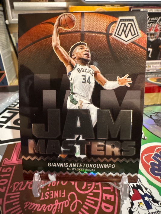 2023 Panini Mosaic Jam Masters #18 Giannis Antetokounmpo