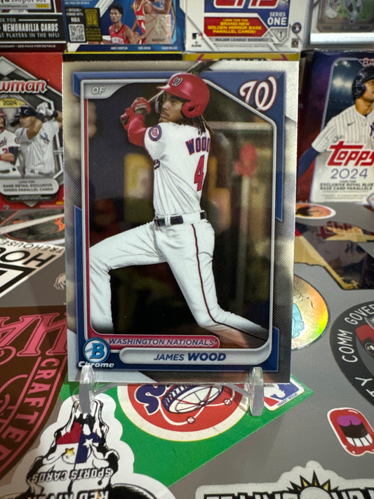 2024 Bowman Chrome Prospects #BCP-91 James Wood