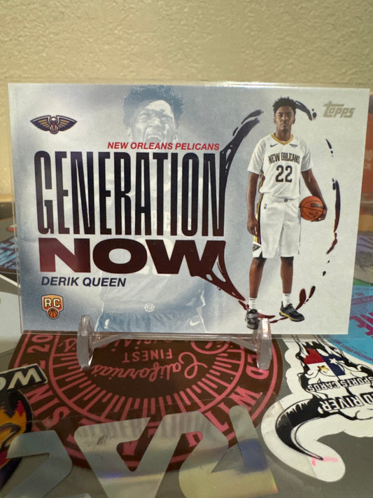 2025 Topps Generation Now #GN-13 Derik Queen RC