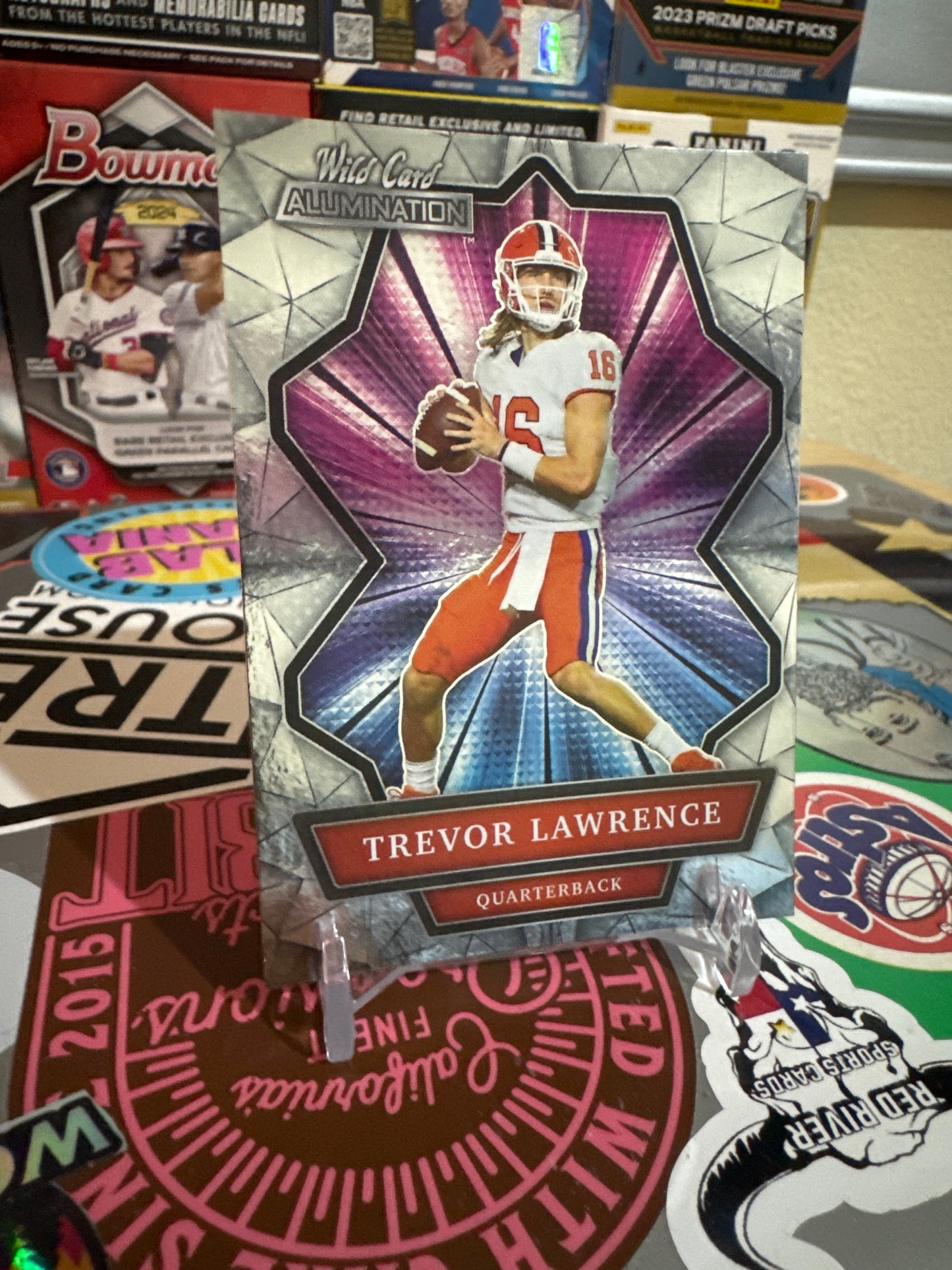 2021 Wild Card Alumination #ABC-1 Trevor Lawrence