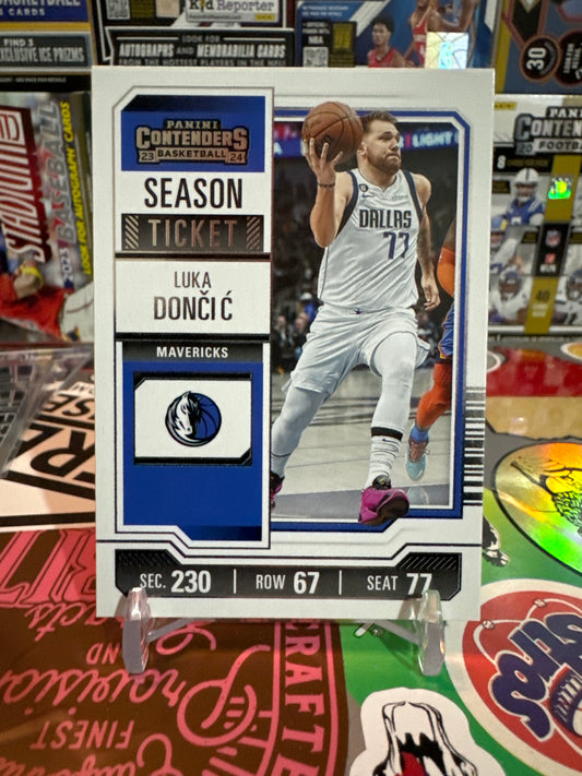 2023 Panini Contenders Season Ticket #61 Luka Doncic